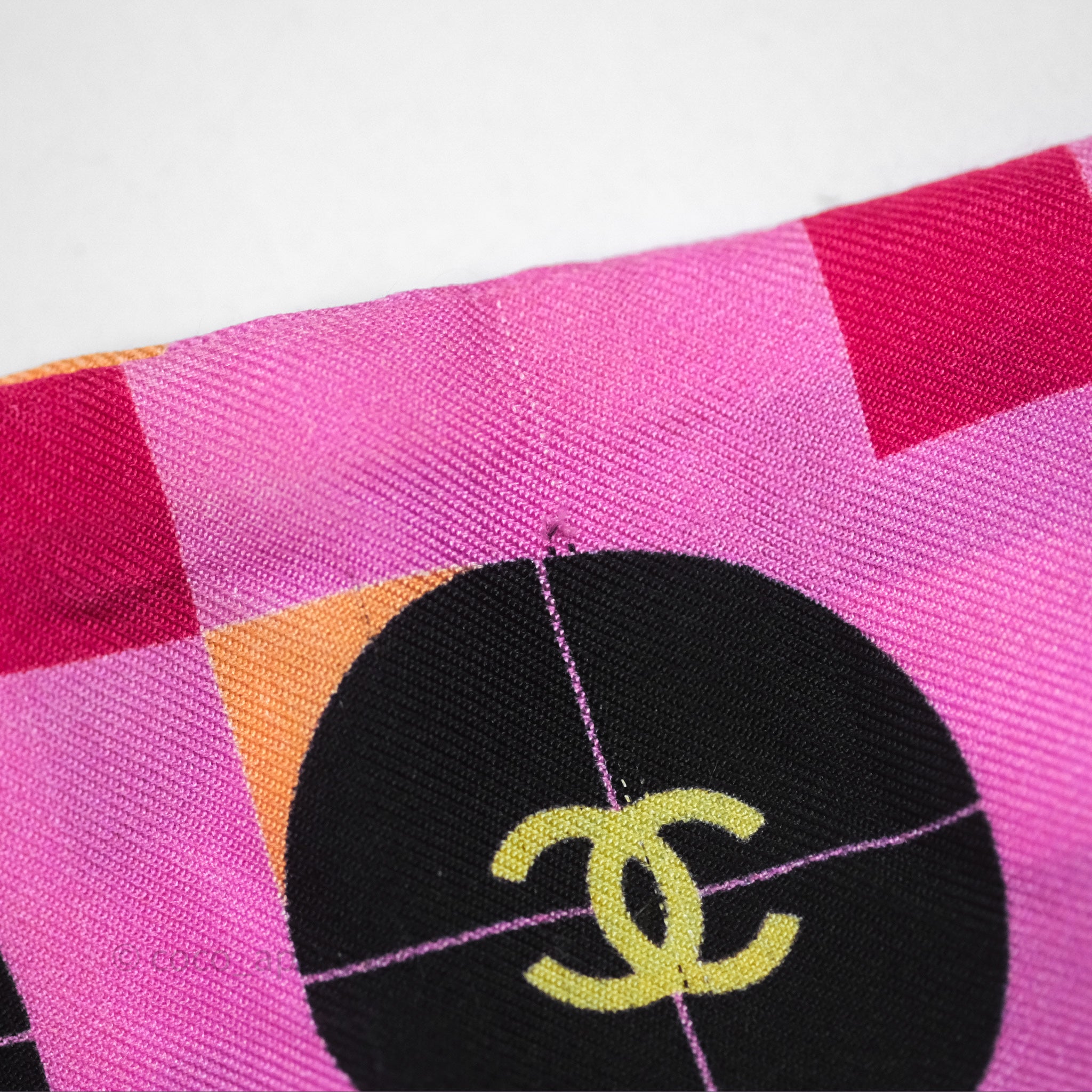 Chanel CC Silk Twilly Scarf in Pink - Luxury Fashion Accessory for Women, Perfect for Handbags, Hats & Gift Giving