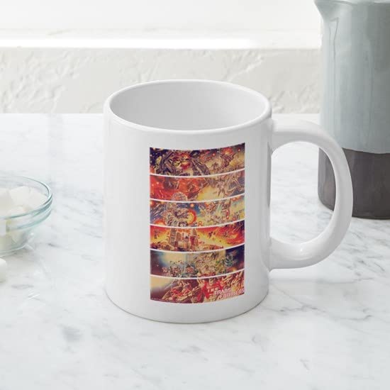 Transformers Comic 20 oz Ceramic Coffee Mega Mug - Large Insulated Coffee Cup for Home, Office & Gifts - Perfect for Hot & Cold Beverages, Superhero Fans, Collectors & Daily Use