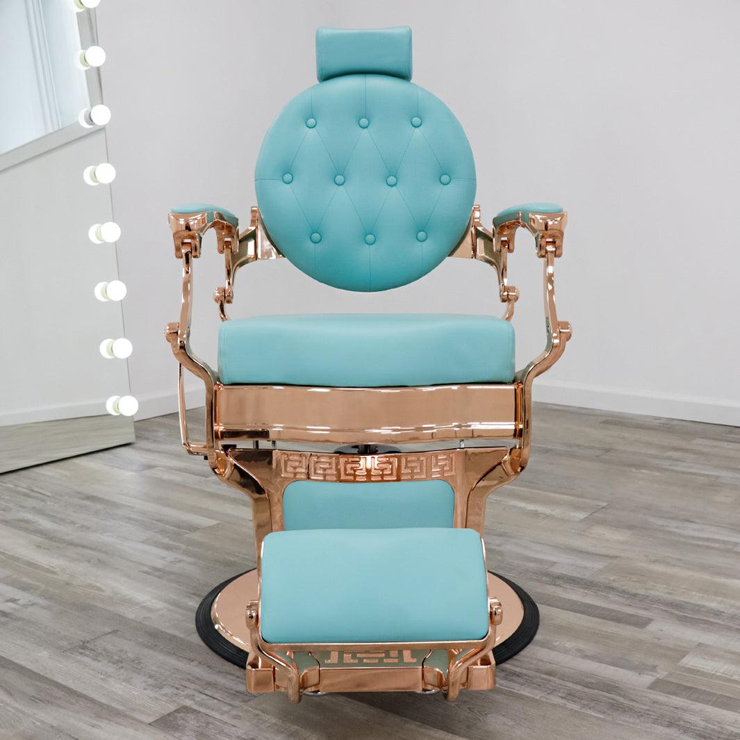ANASTASIA Professional Barber Chair for Salon & Home Use - Heavy Duty Hydraulic Styling Chair for Haircuts & Grooming - Perfect for Barbershops, Salons & Personal Use