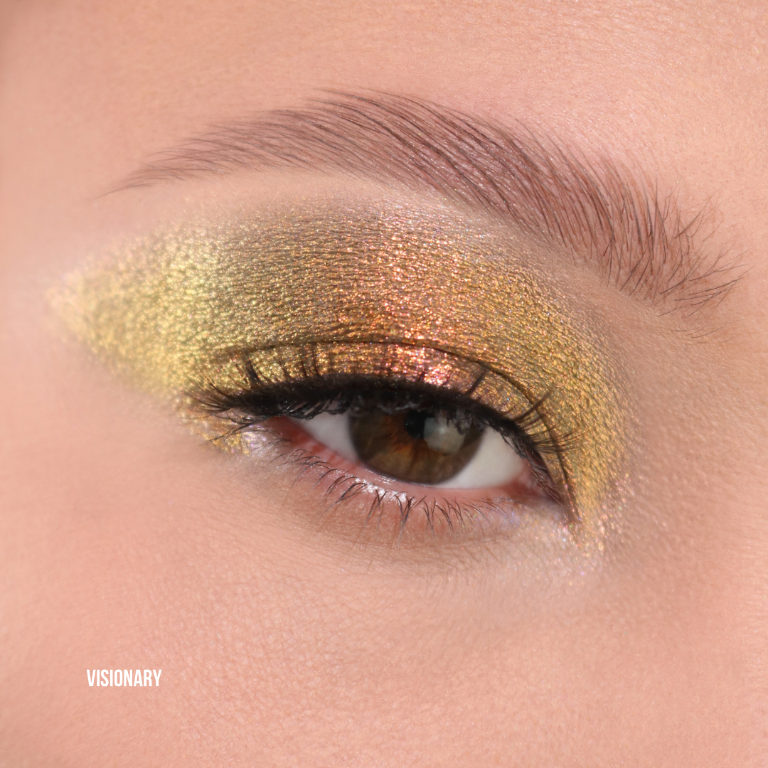 Multichrome Eyeshadow Trio - Long Lasting, Highly Pigmented, Vegan & Cruelty-Free - Perfect for Day to Night Makeup Looks
