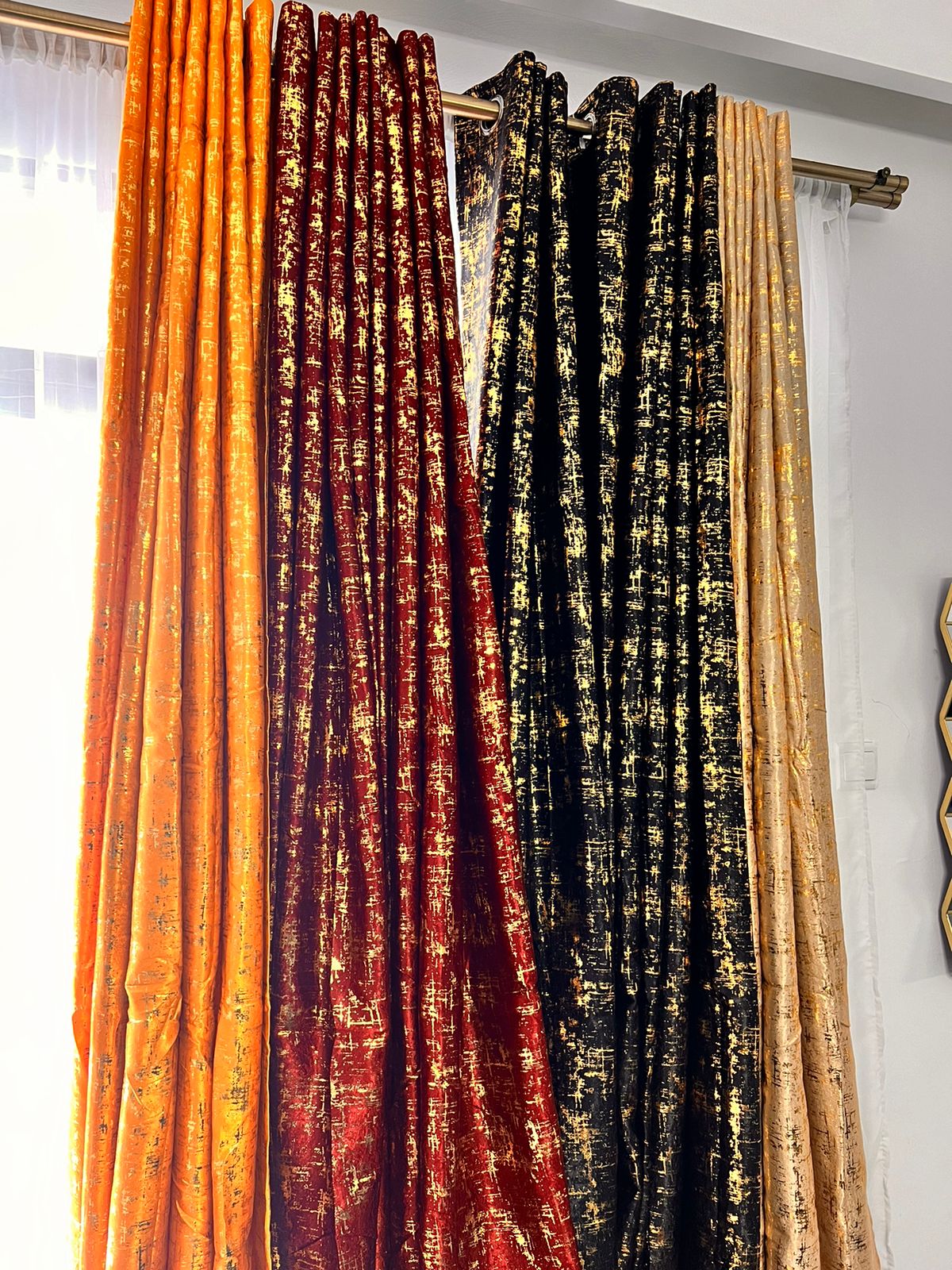 Stylish and Durable Blackout Curtains for Living Room & Bedroom - Thermal Insulated, Noise Reducing, Room Darkening Window Treatments for Home Decor