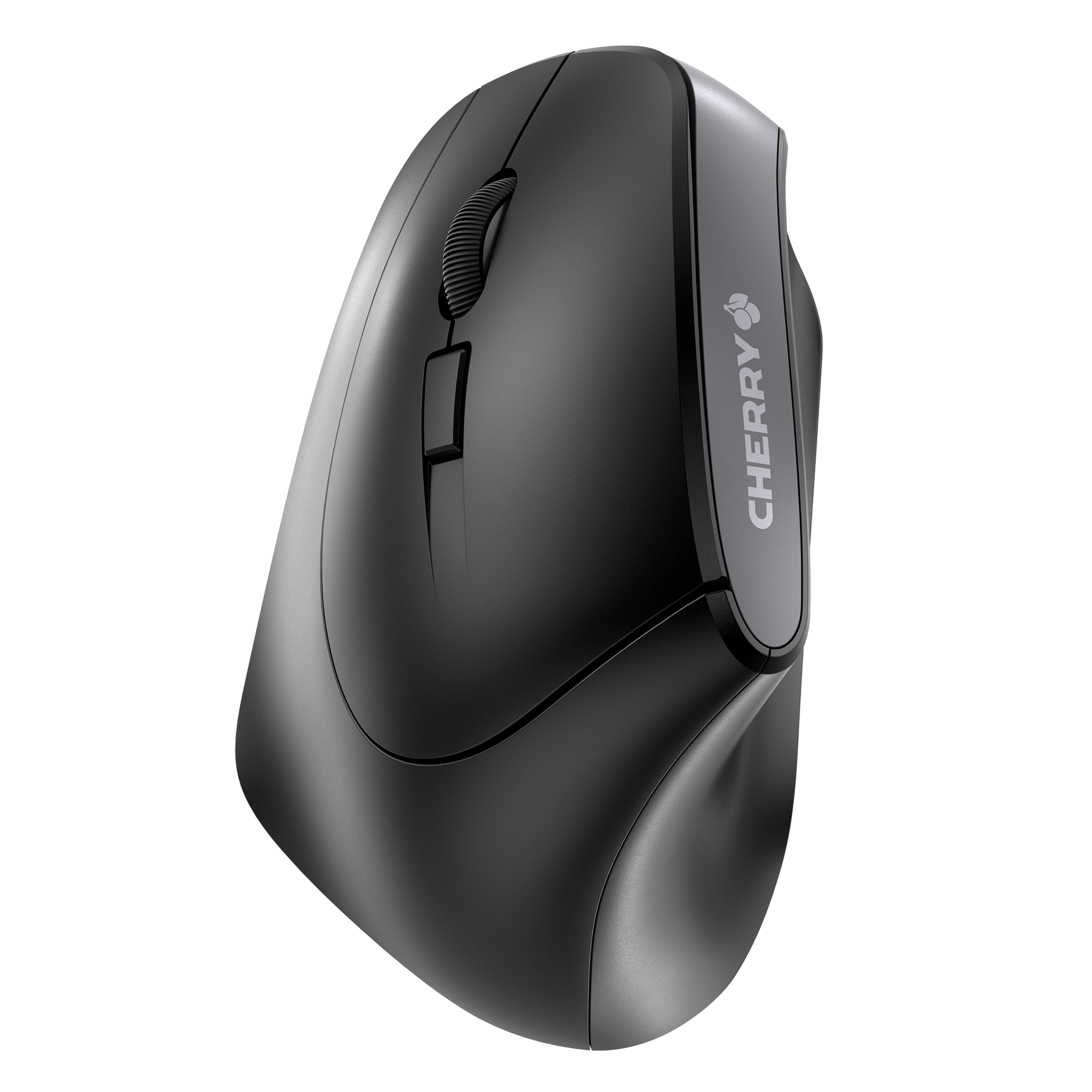 CHERRY MW 4500 LEFT Wireless Mouse - Ergonomic Ambidextrous Design, 2.4GHz USB Receiver, 1600 DPI for PC/Laptop - Perfect for Office Work, Gaming & Home Use