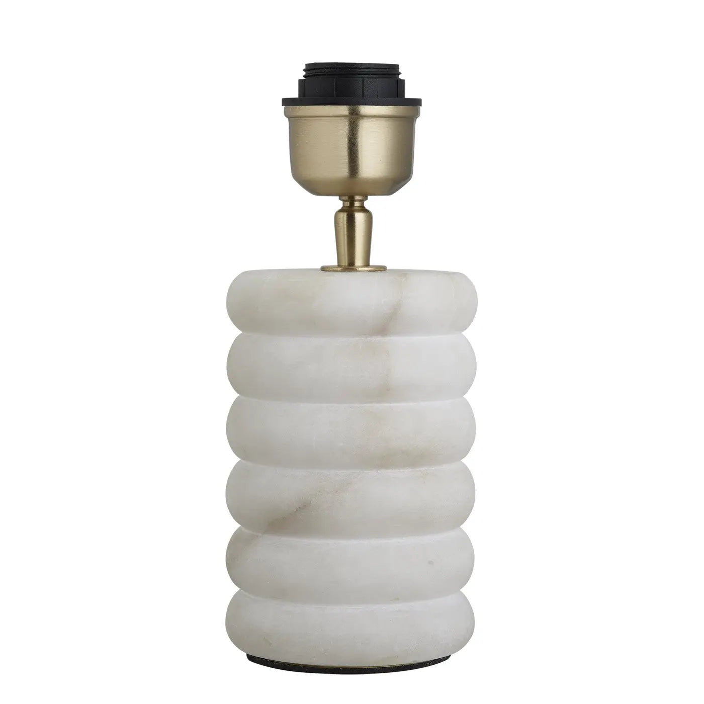 Alabaster Dual Lit Table Lamp - Modern Nightstand & Bedside Lighting for Bedroom, Living Room, Office - Soft Glow for Reading & Relaxation