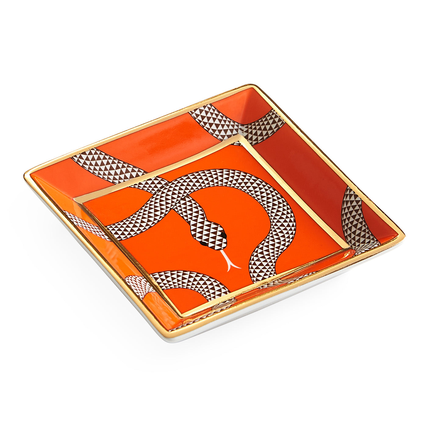 Eden Square Tray - Elegant Decorative Serving Tray for Coffee Table, Dining, and Home Decor | Perfect for Entertaining, Breakfast in Bed, and Organizing Essentials