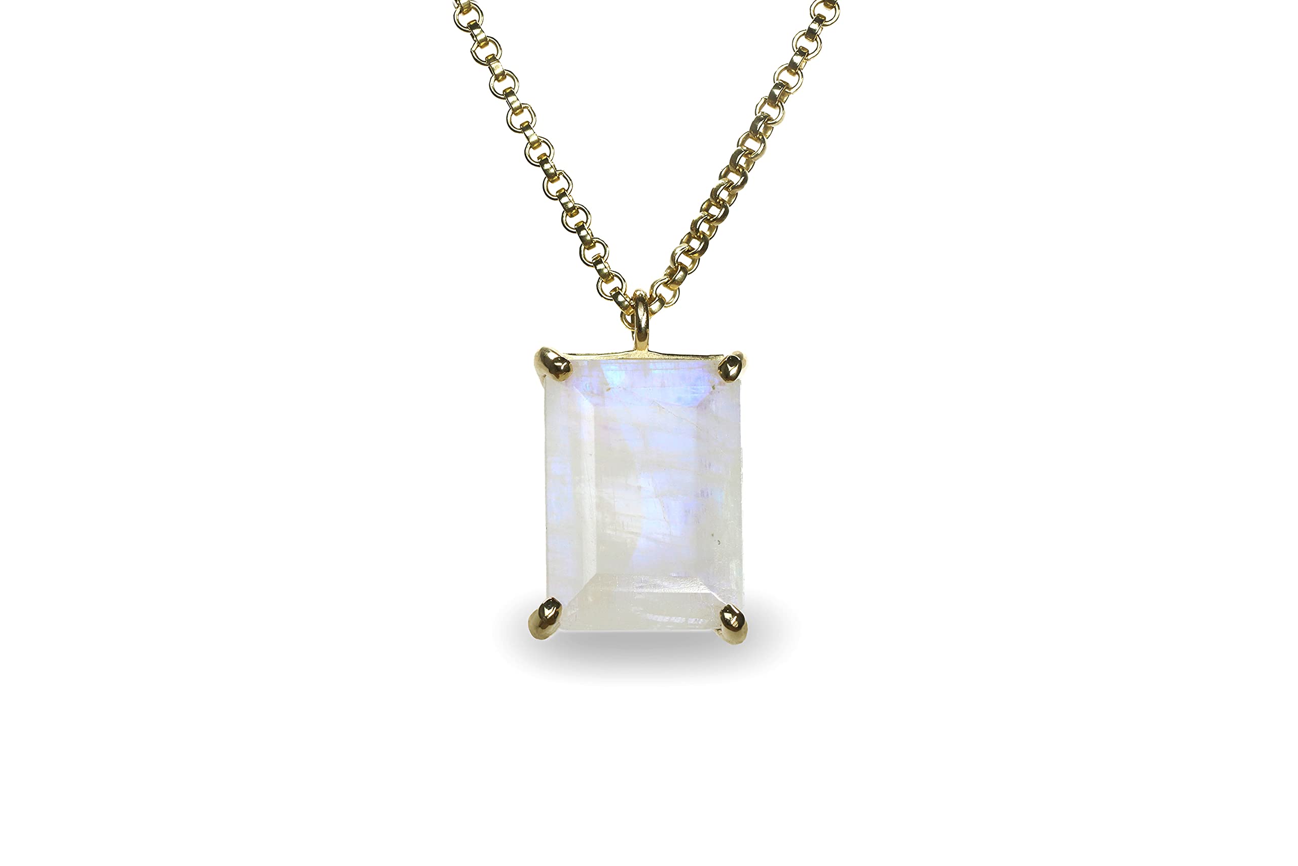 Moonstone Necklace for Women - Elegant June Birthstone Jewelry - Handmade Pendant for Mom, Wife, Sister & Girlfriend - Perfect for Wedding, Anniversary, Prom & Holiday Gifts | Great for Date Nights, Office Wear & Special Occasions