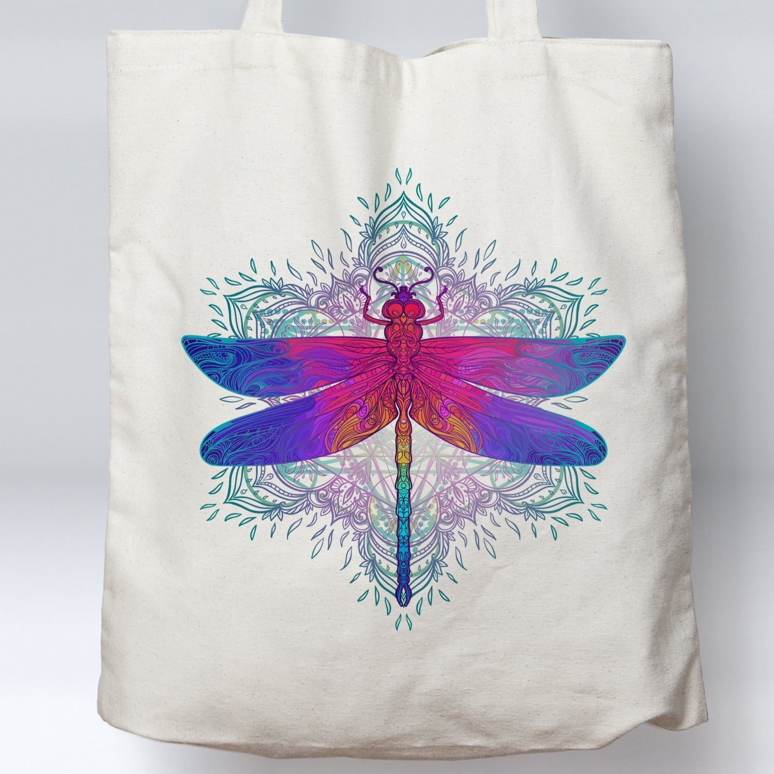 Dragonfly Dreams Beach Tote Bag - Large Waterproof Sandproof Beach Bag for Women - Perfect for Pool, Vacation, Travel & Summer Outings