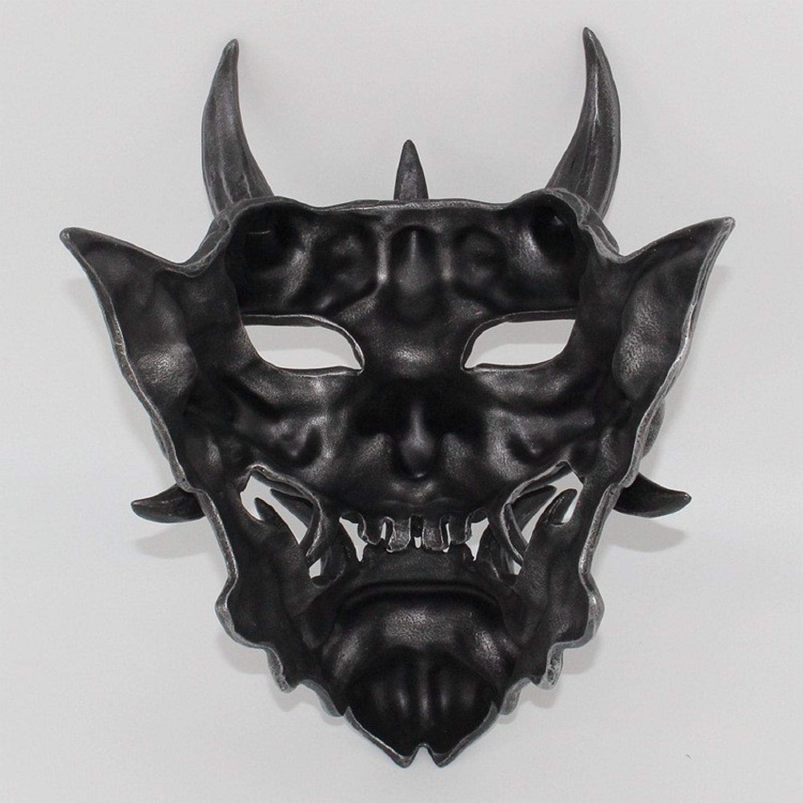Japanese Prajna Mask - Authentic Halloween Costume & Collectible Wall Decor for Cosplay, Home Decoration, and Themed Parties