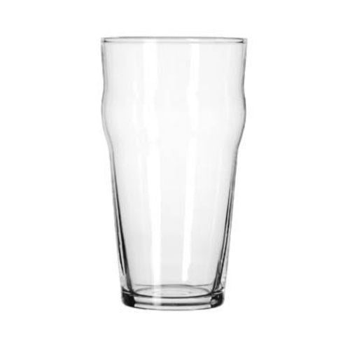 Libbey 16 Oz. No Nik English Pub Glass - Classic Beer Glass for Pubs, Bars & Home Use - Perfect for Ale, Lager & Craft Beer Drinking