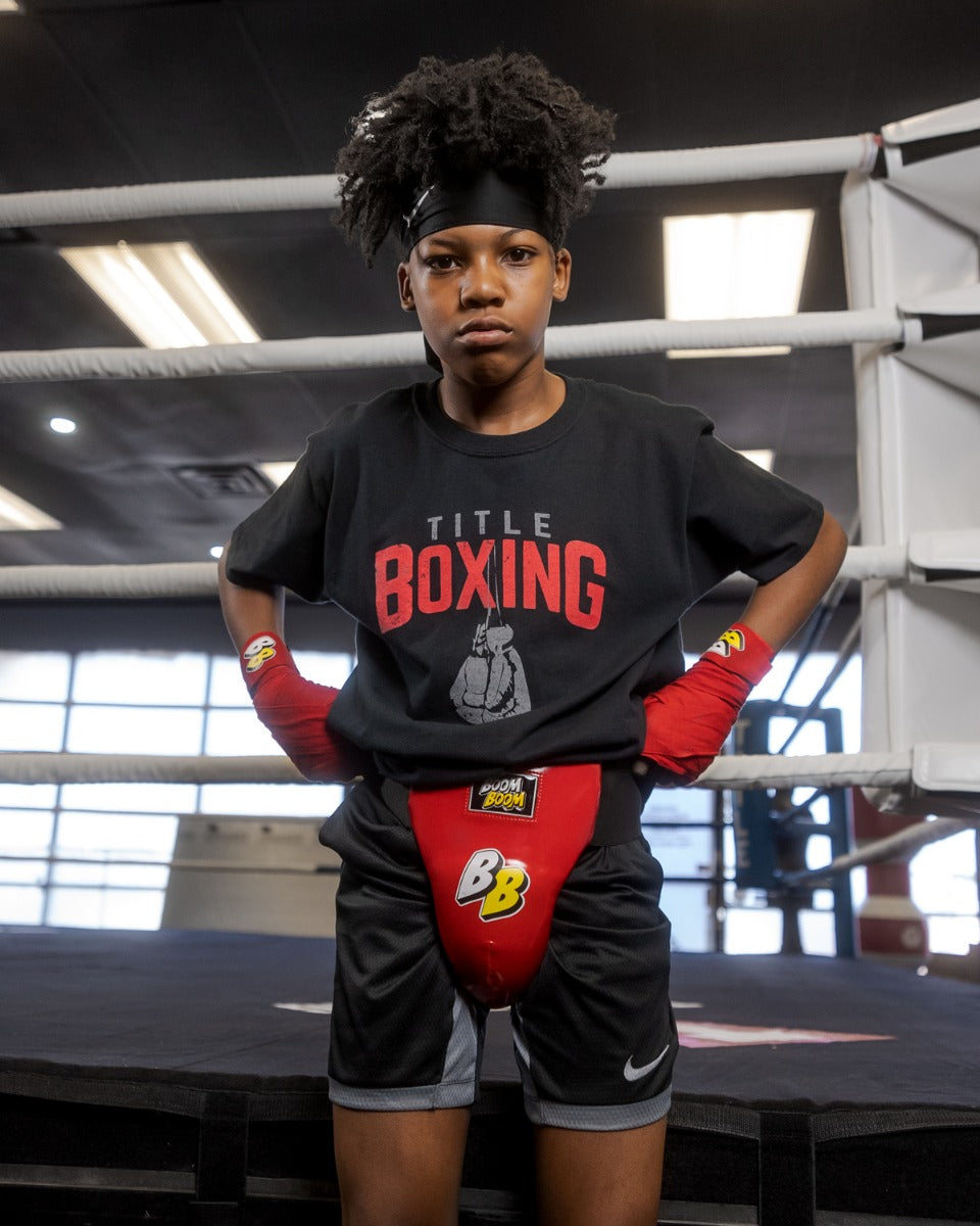 BOOM BOOM Boxing Battle Youth Groin Protector - High-Quality Protective Cup for MMA, Martial Arts & Combat Sports - Perfect for Training & Competition Safety Gear