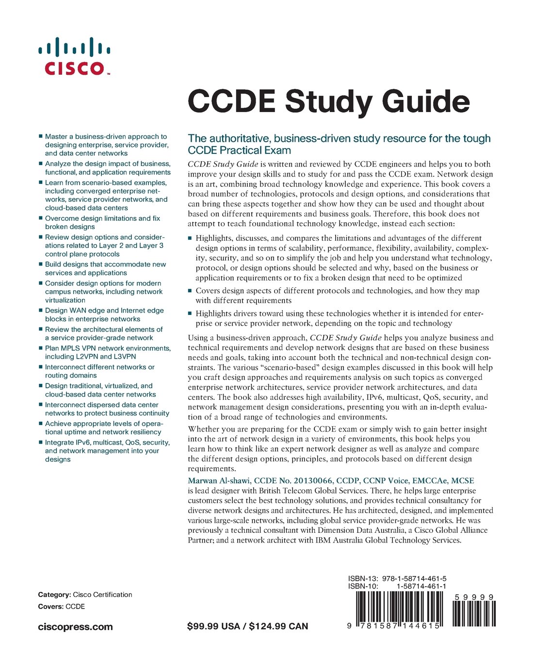 CCDE Study Guide - Best Cisco Certified Design Expert Exam Prep Book for Network Engineers - Perfect for IT Professionals & Certification Exam Preparation