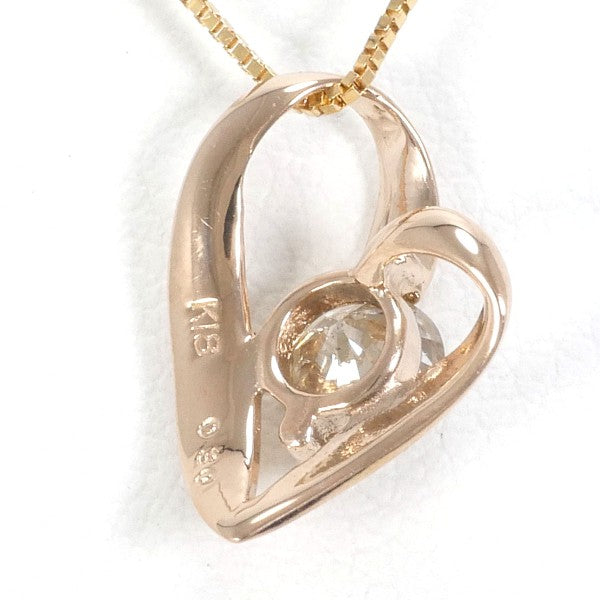 18K Pink Gold Diamond Necklace 0.30 Carat - Elegant Women's Jewelry Gift for Anniversary, Valentine's Day & Special Occasions