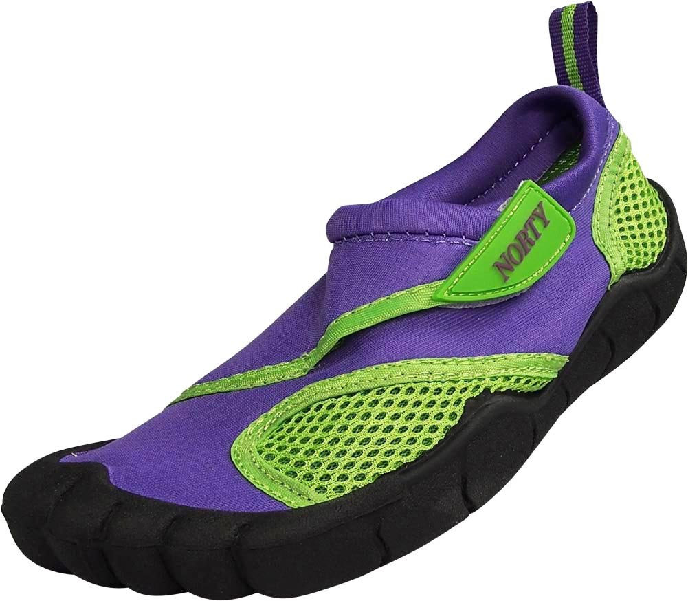 NORTY Kids Water Shoes for Boys and Girls - Non-Slip Quick-Dry 5-Toe Aqua Socks for Toddlers & Children | Perfect for Beach, Pool, Swimming, and Outdoor Water Activities