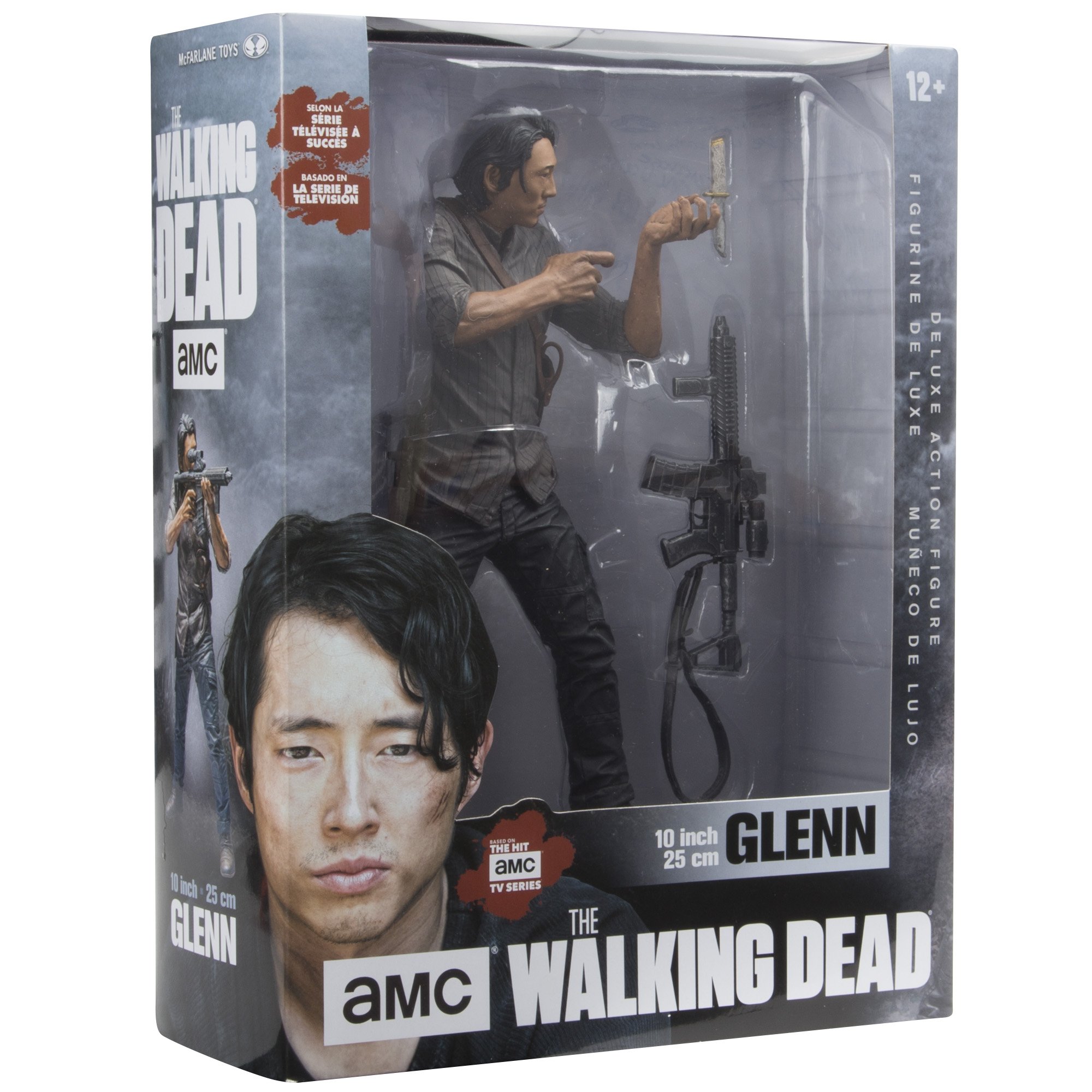 McFarlane Toys The Walking Dead TV Series Glenn 10-Inch Deluxe Action Figure - Collectible Figure for Fans, Display & Role Play Scenes