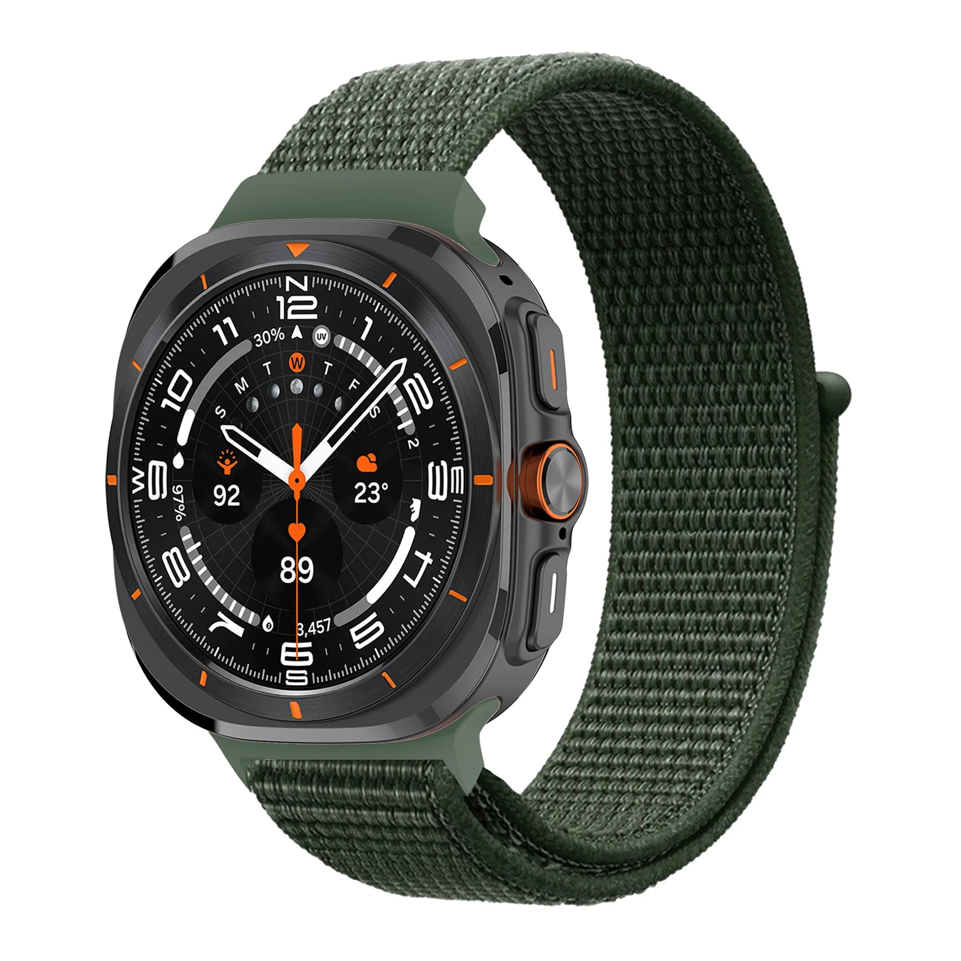 Durable Nylon Sports Bands for Samsung Watch Ultra - Comfortable & Adjustable Strap for Running, Gym & Outdoor Activities