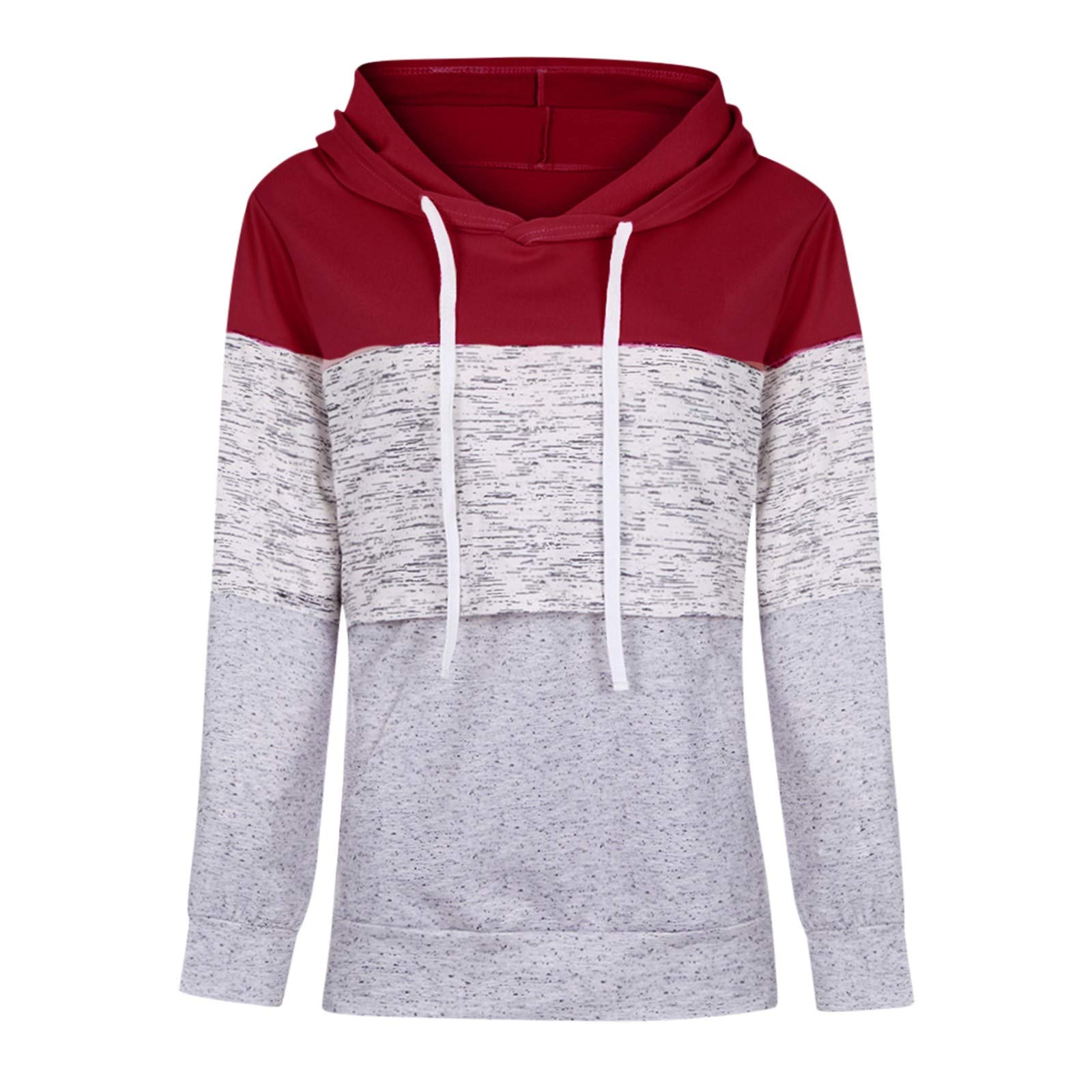 Comfortable Women's Maternity Long Sleeve Hoodie Sweatshirt - Nursing Friendly Breastfeeding Top for Pregnant Mothers | Perfect for Pregnancy, Postpartum & Nursing at Home or Outdoors