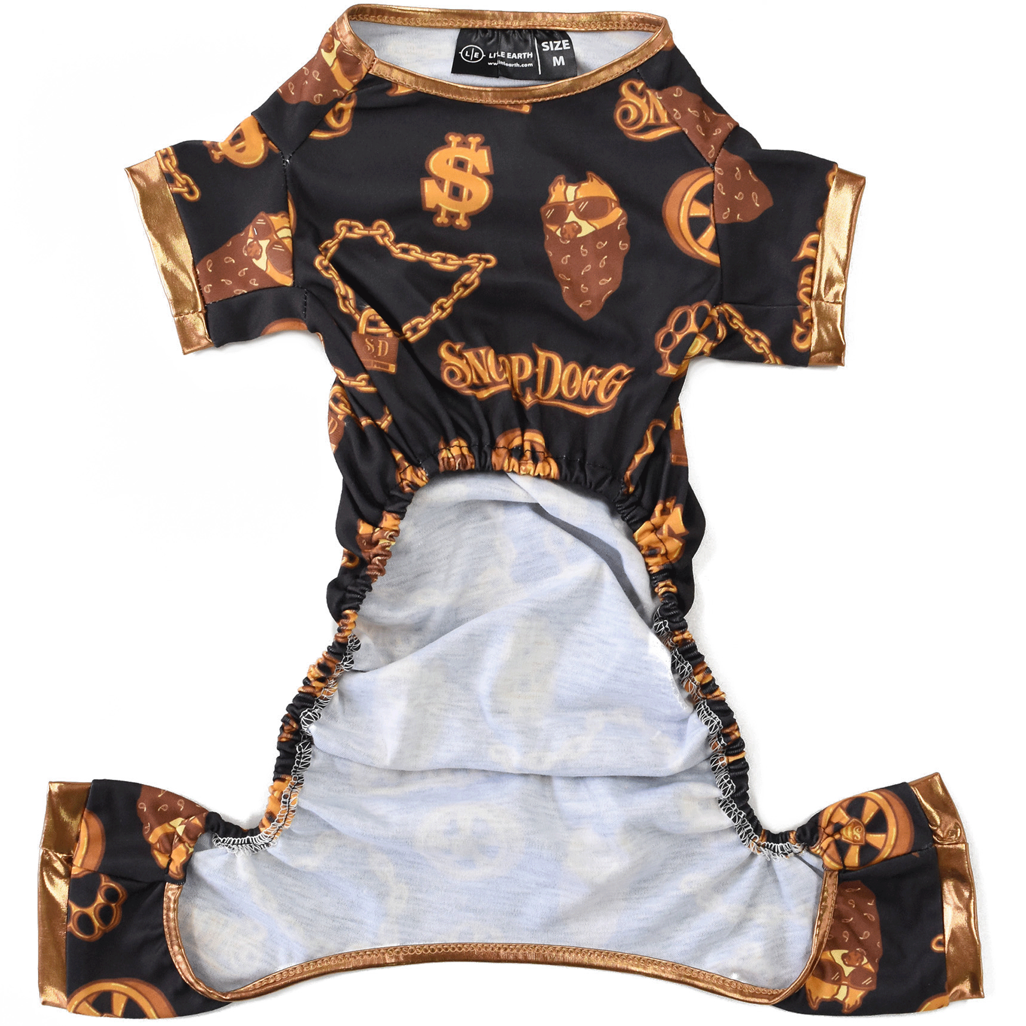 Snoop Doggie Doggs Deluxe Pet Pajamas - Cozy & Stylish Dog PJs for Small & Medium Breeds - Perfect for Lounging, Sleepovers & Photo Shoots