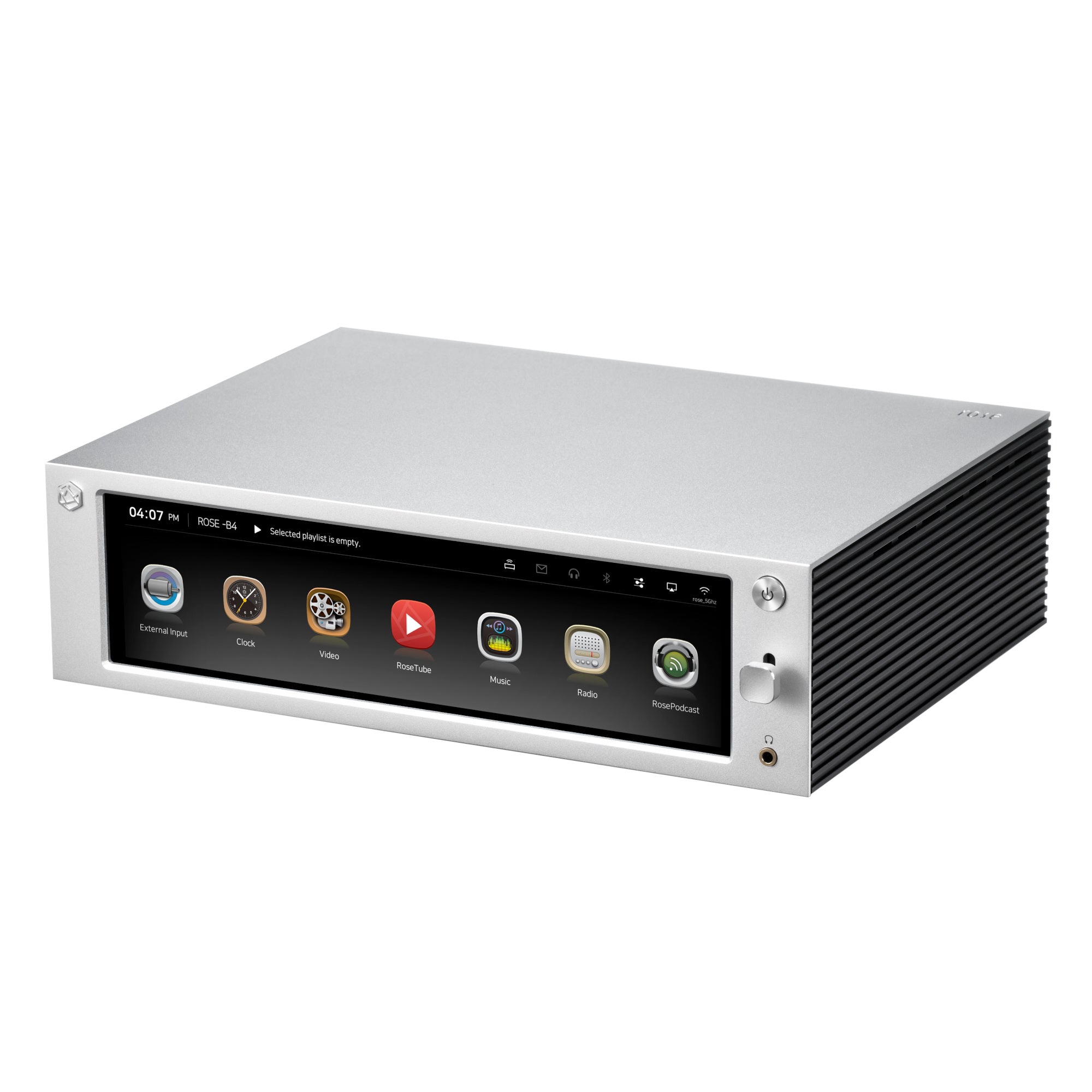 HiFi Rose RS201E High-Fidelity Integrated Amplifier & Network Streamer - Premium Audio for Home Theater & Music Listening