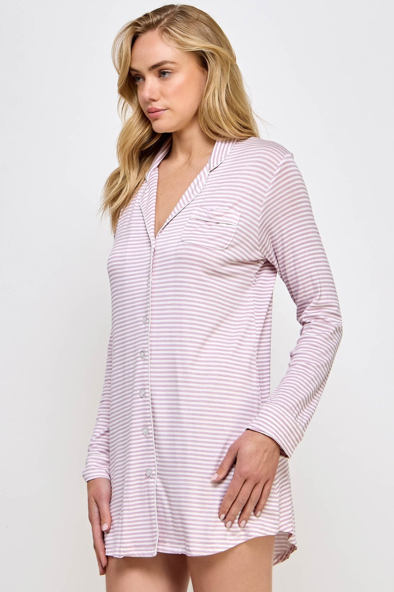 BeWicked Women's Mahina Sleep Shirt 2088 - Soft & Comfortable Nightwear for Lounge & Sleep - Perfect for Relaxing at Home or Sleepovers