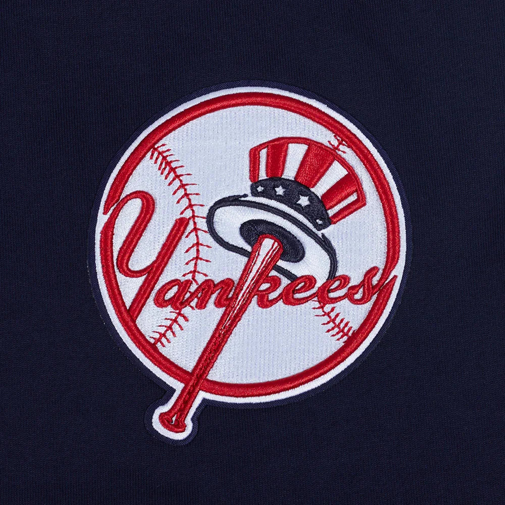 New York Yankees Wingspan Drop Shoulder T-Shirt for Men - Navy Blue Baseball Jersey | Perfect for Game Day, Fan Events & Casual Wear