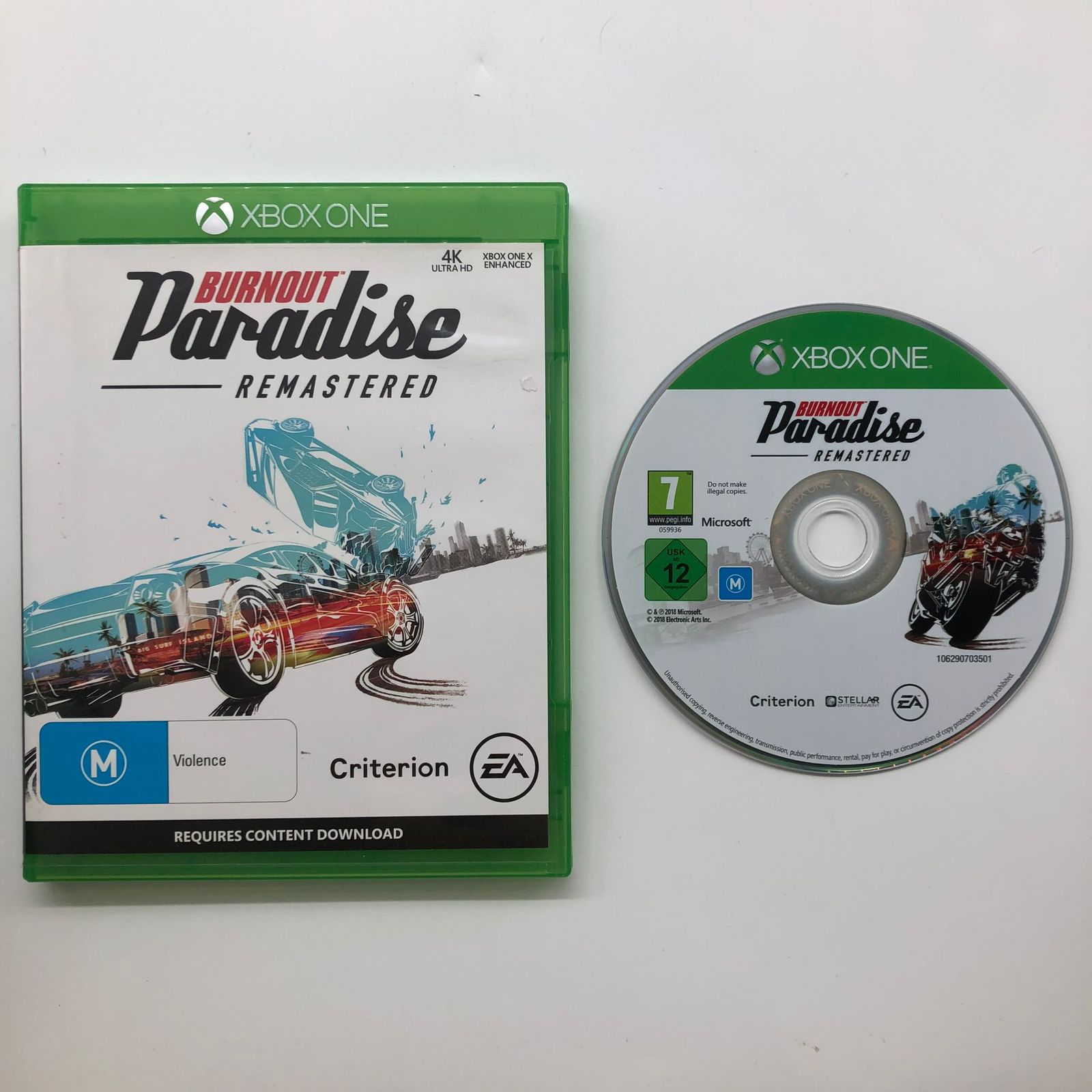 Burnout Paradise Remastered - Xbox One Racing Game | Open-World Arcade Driving & Stunt Challenges | Perfect for Multiplayer & Solo Play