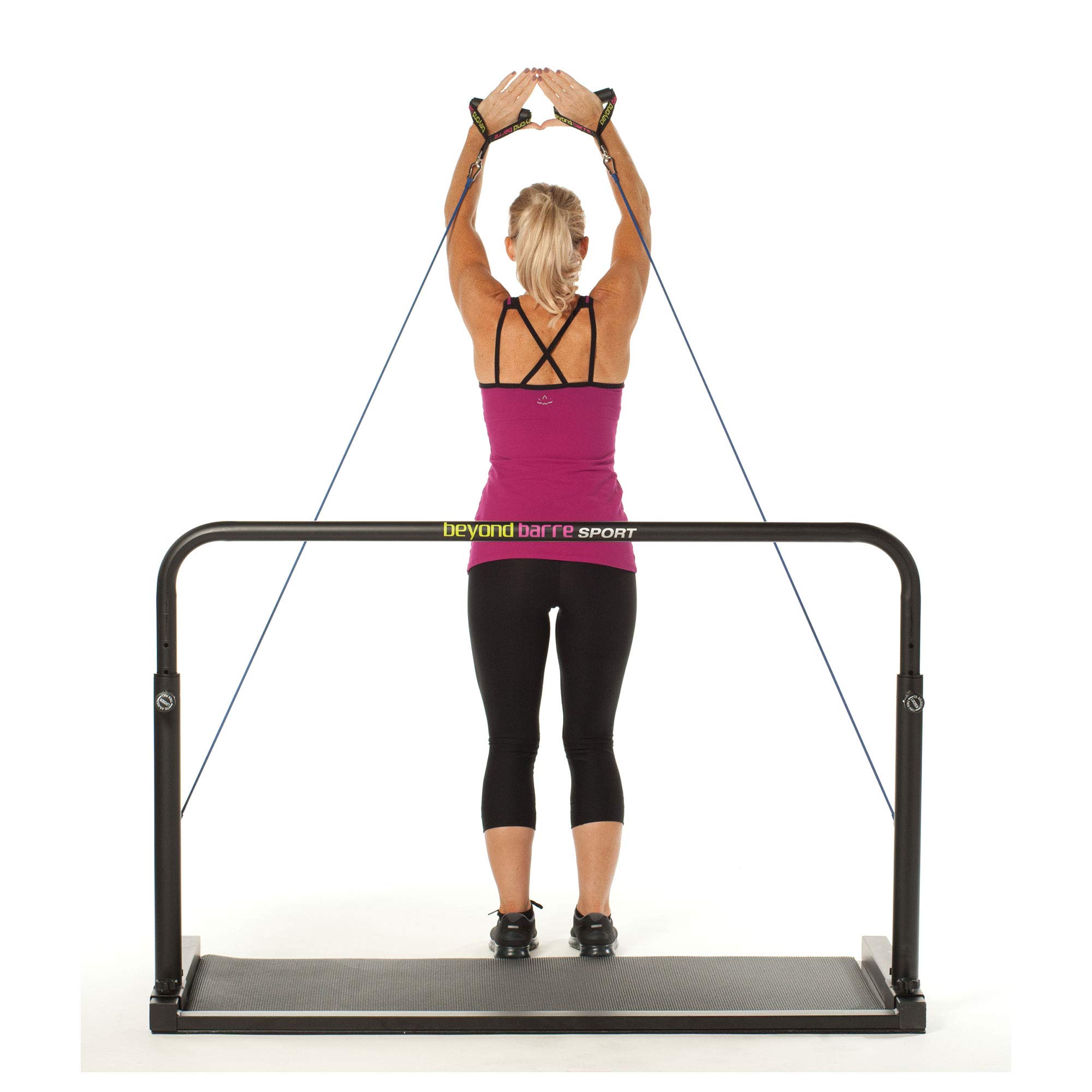 Beyond Barre Ballet BBARRE Home Workout Set - Ballet Fitness Kit with Glider System, Instructional DVDs, Wall Chart & Nutrition Guide - Perfect for Home Exercise, Dance Training & Full-Body Toning