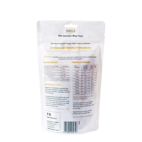 NRG+ Active Joint Care Freeze Dried Dog Treats for Small & Large Breeds - Glucosamine & Chondroitin Supplement - Supports Hip & Joint Health - Perfect for Senior Dogs & Active Pets