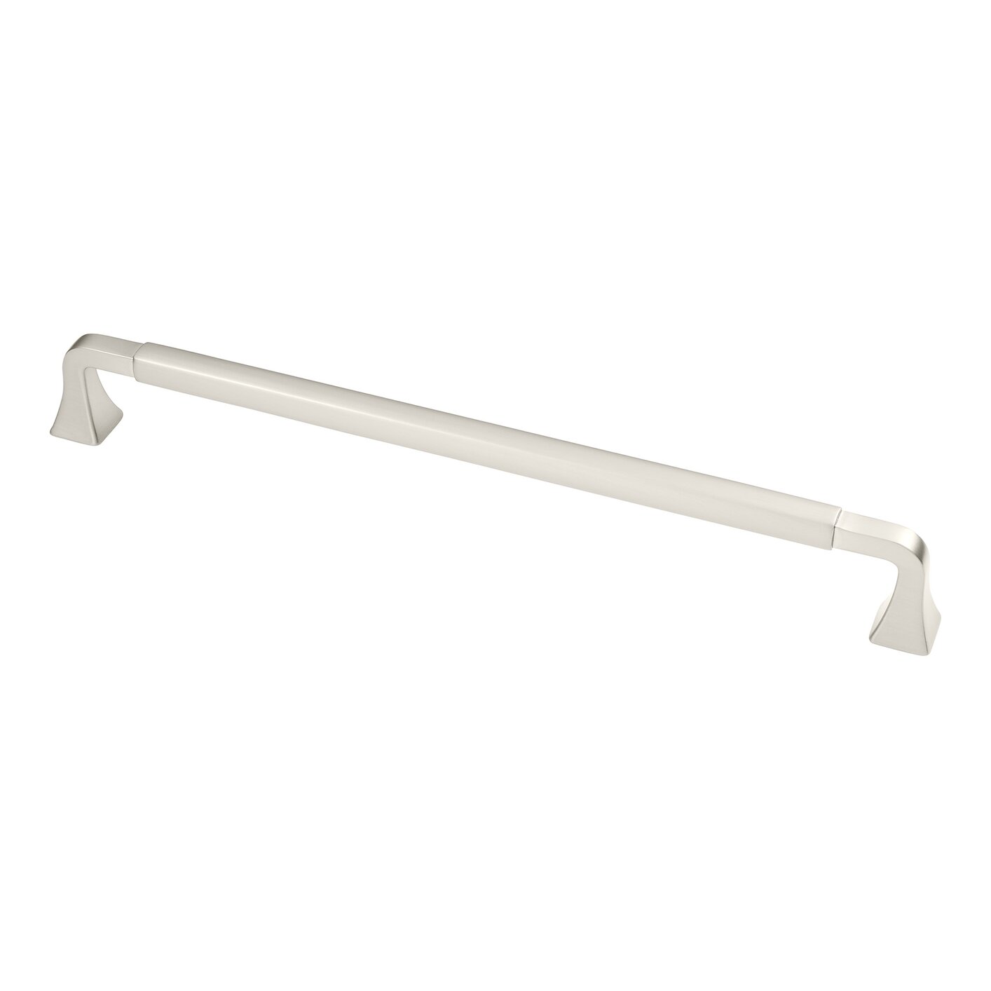 Tudor Transitional Pull Brushed Nickel Cabinet Handle - 3 Sizes Available for Kitchen, Bathroom & Furniture Hardware