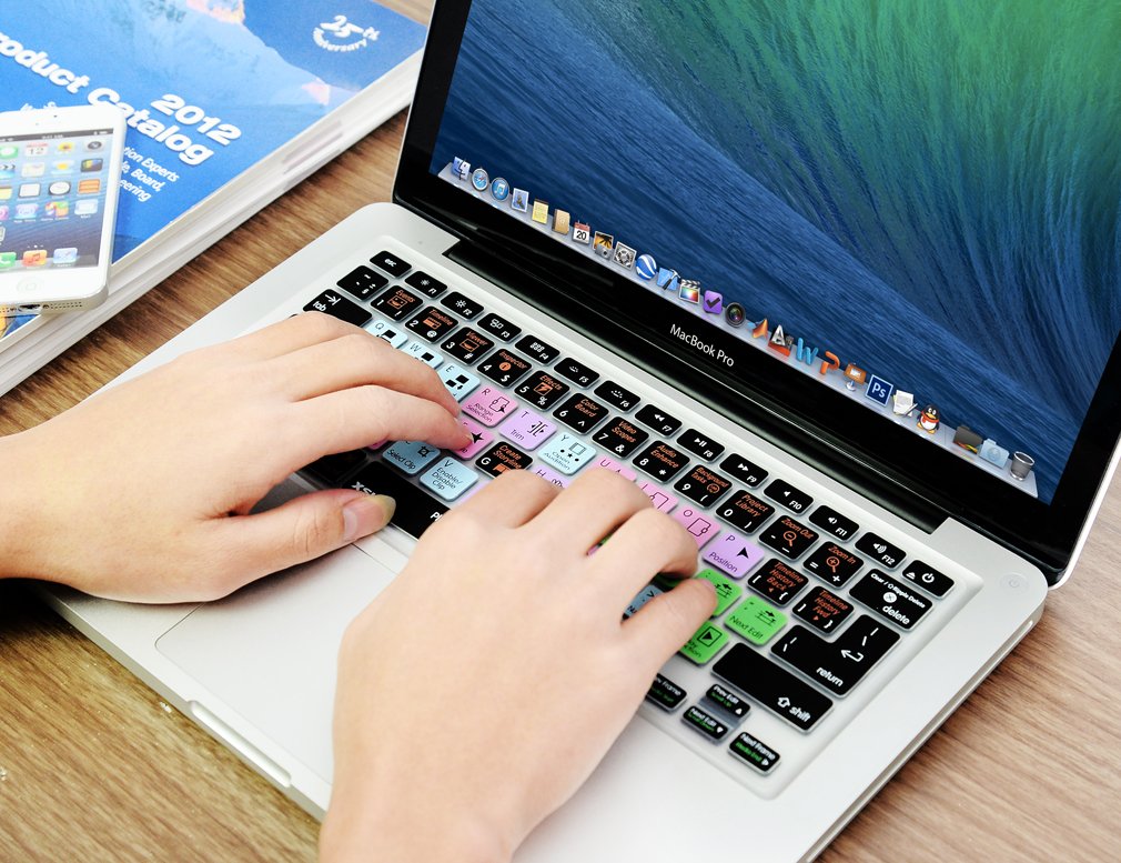 Final Cut Pro X Shortcut Silicone Keyboard Cover for MacBook Air 13