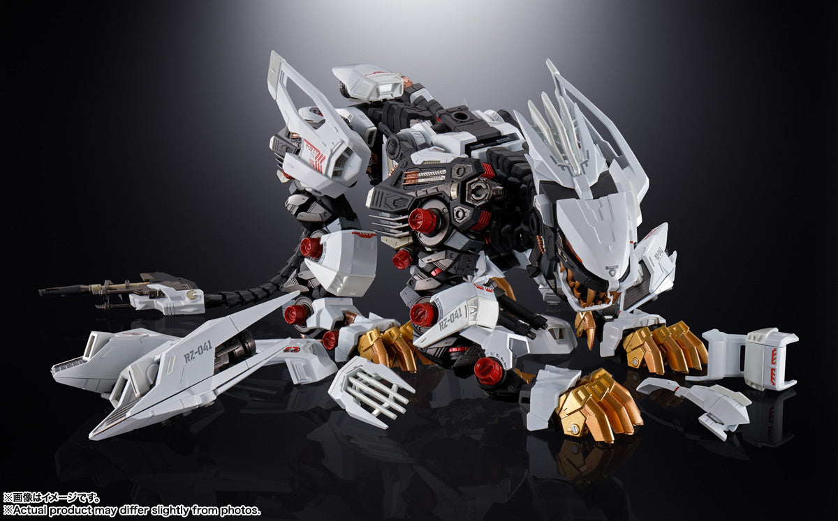 Bandai Chogokin Zoids New Century/Zero Liger Zero Action Figure - Collectible Anime Robot Model Toy for Display & Play - Perfect for Anime Fans, Collectors & Gift Giving