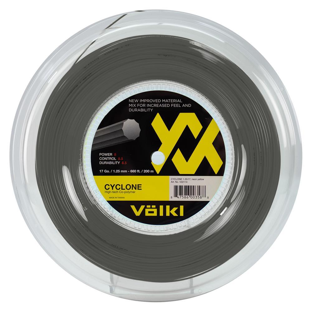 Cyclone 17g Tennis String Reel - Premium Graphite Tennis String for Durability & Spin | Perfect for Competitive Play & Stringing Machines