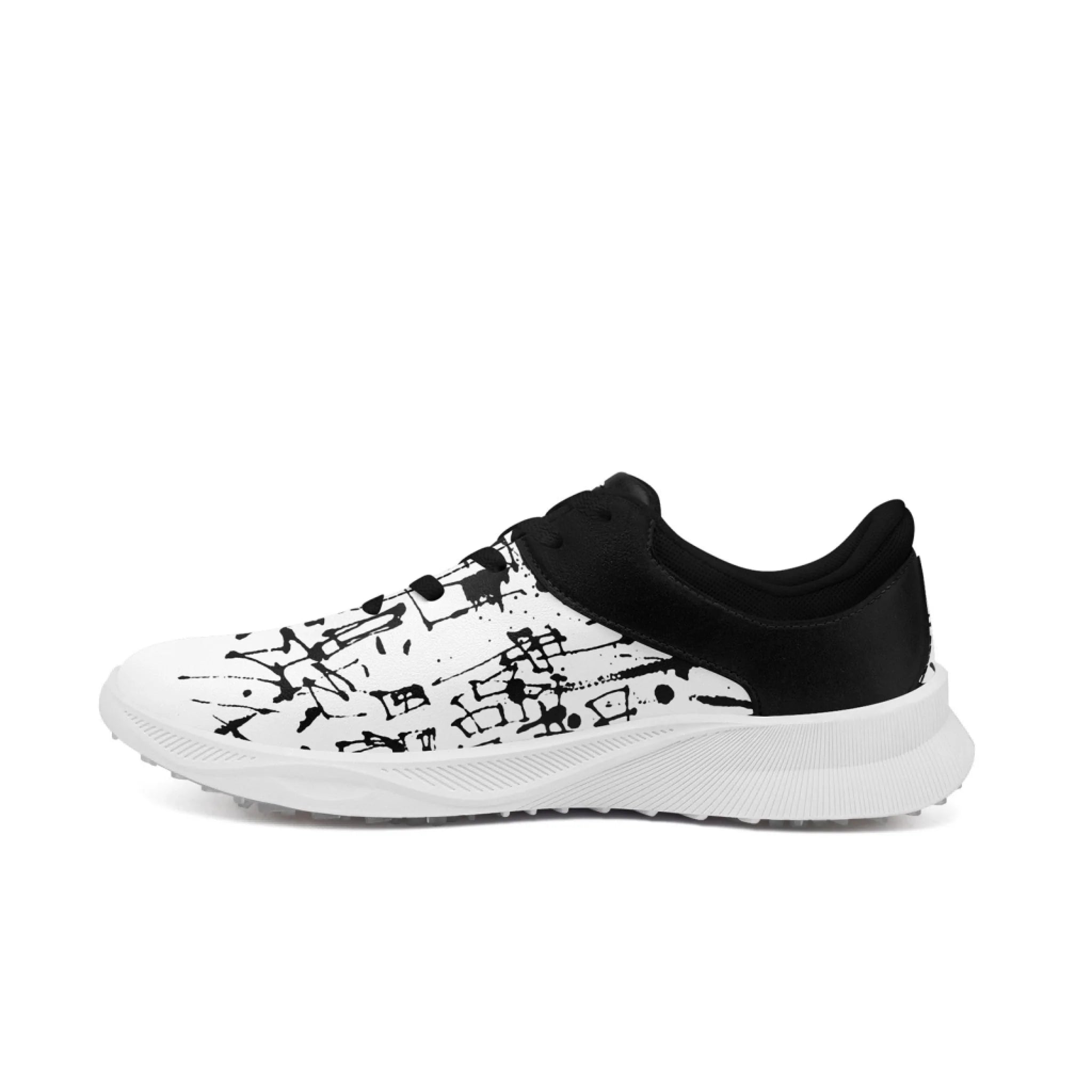 Custom Golf Performance Sneakers for Men & Women - Personalized Durable Athletic Shoes for POD Resellers - Lightweight Comfortable Design for Golfing, Running & Casual Wear (FN062 25020099 6)