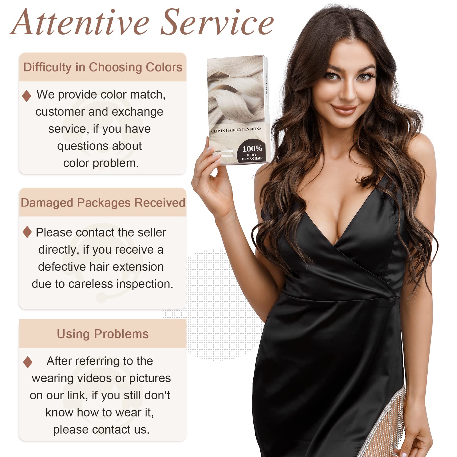 SEGO Clip In Hair Extensions 14/16/18/20/22 Inch - 7PCS 120g Real Human Hair Seamless Balayage Double Weft for Women - Natural Straight Hair Extensions for Daily Styling, Parties & Special Occasions