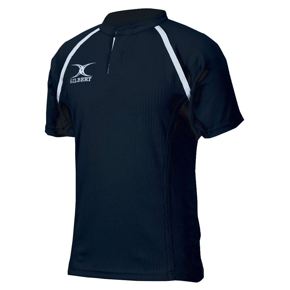 Gilbert XACT II Rugby Jersey - High-Performance Rugby Shirt for Men & Women - Breathable & Durable for Training & Matches