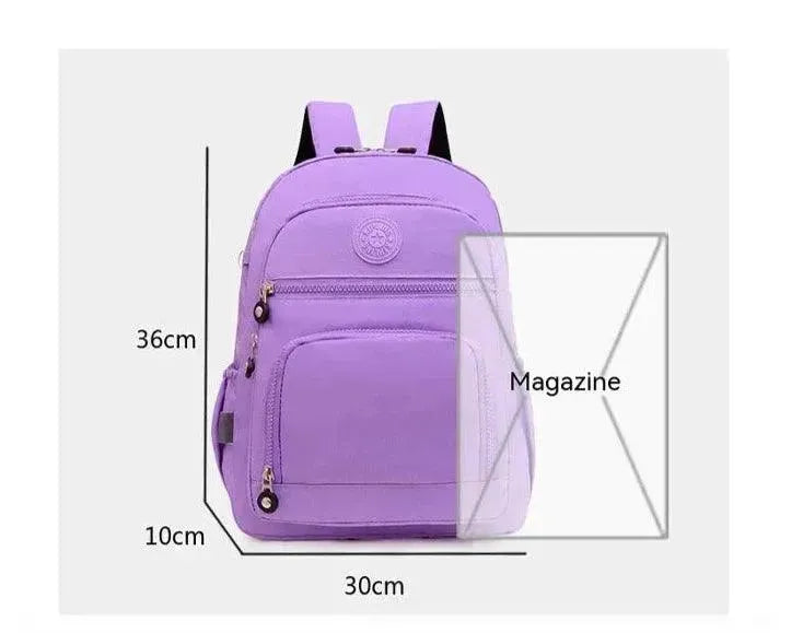 Stylish Korean Multi-Layer Backpack for Women & Men - Trendy Laptop Bag for College, Travel & Work - Durable & Water-Resistant School Backpack