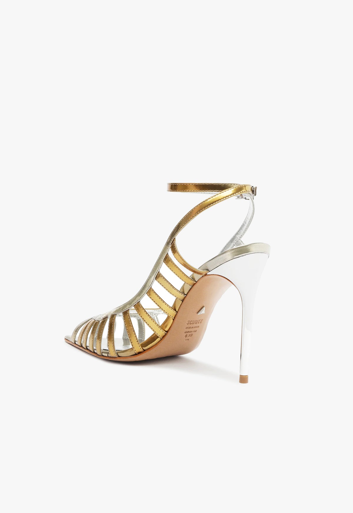 Iris Specchio Leather Pump Women's Classic Pointed-Toe Heels - Perfect for Office, Parties & Formal Events