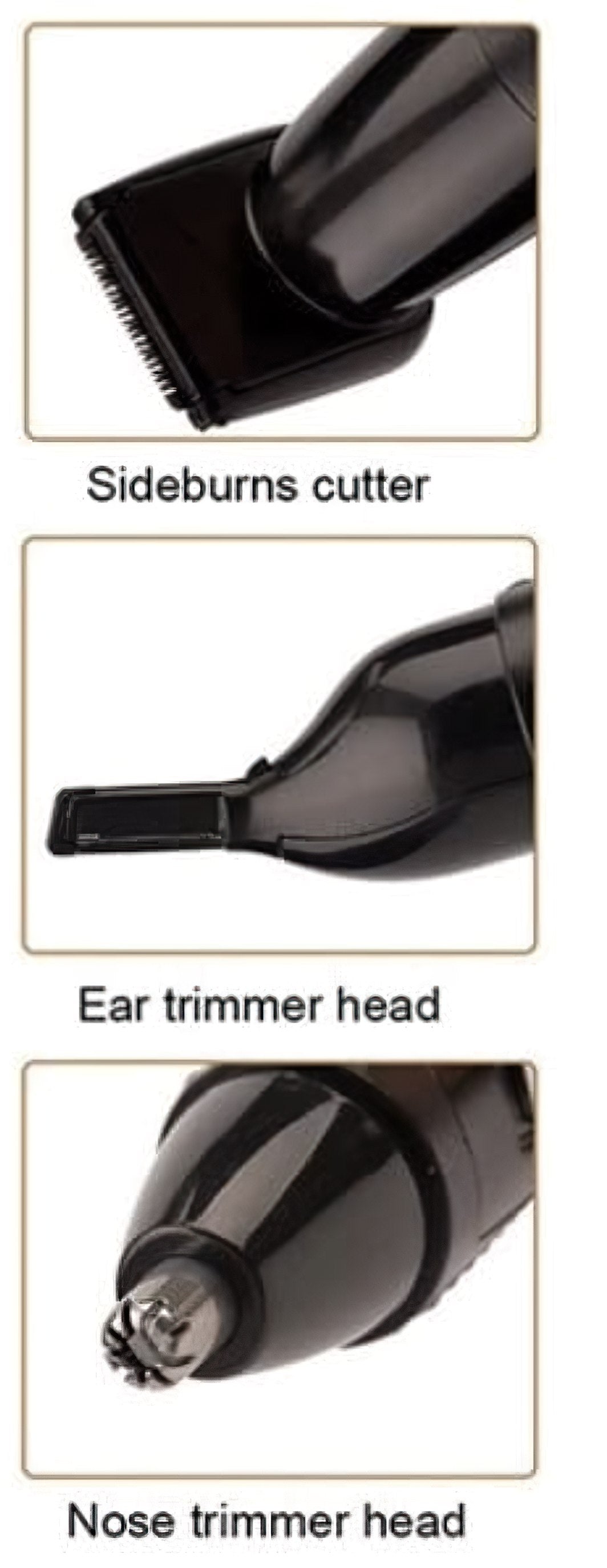 Professional Nose & Ear Hair Trimmer for Men - Painless & Safe Grooming Tool - Perfect for Travel, Home, and Personal Care