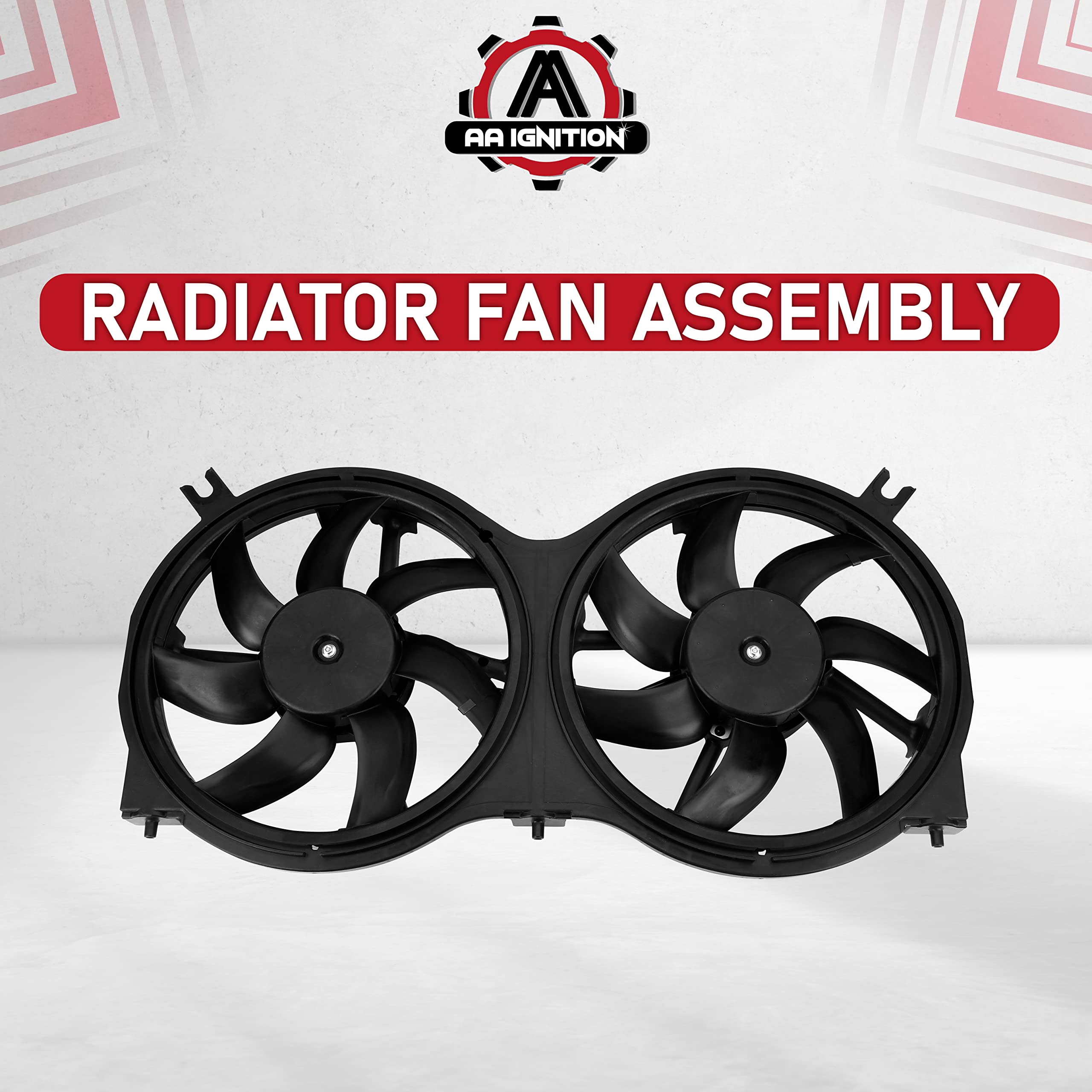 High-Performance Replacement Radiator Fan for Nissan Pathfinder, Infiniti QX60 & JX35 (2013-2020 Models) - Direct Fit for OEM Part Numbers 21481-3JA2E, 214813JA0A, 214813JA0E, 214813JA1B, 214933JA0E - Perfect for Engine Cooling & Overheating Prevention in Hot Weather & Heavy Traffic