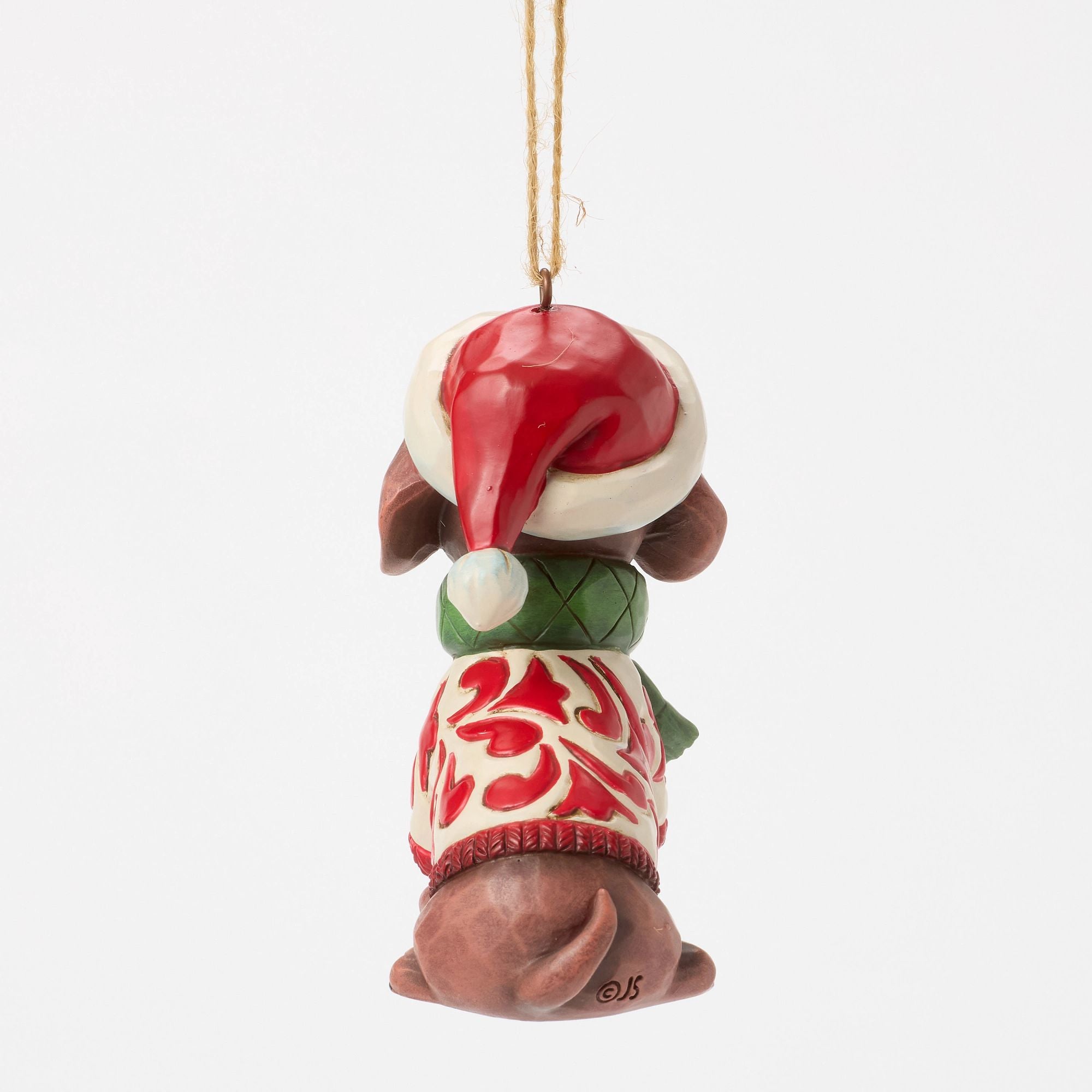Christmas Dachshund Dog Ornament - Festive Holiday Decor for Tree, Gifts & Home - Perfect for Pet Lovers & Christmas Celebrations