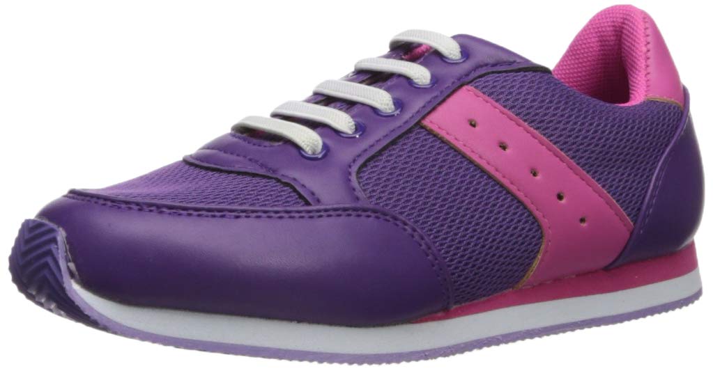 Emilliano Kids Sneakers - Pink & Purple Running Shoes for Boys & Girls, Size 11 M US - Perfect for School, Play & Everyday Wear