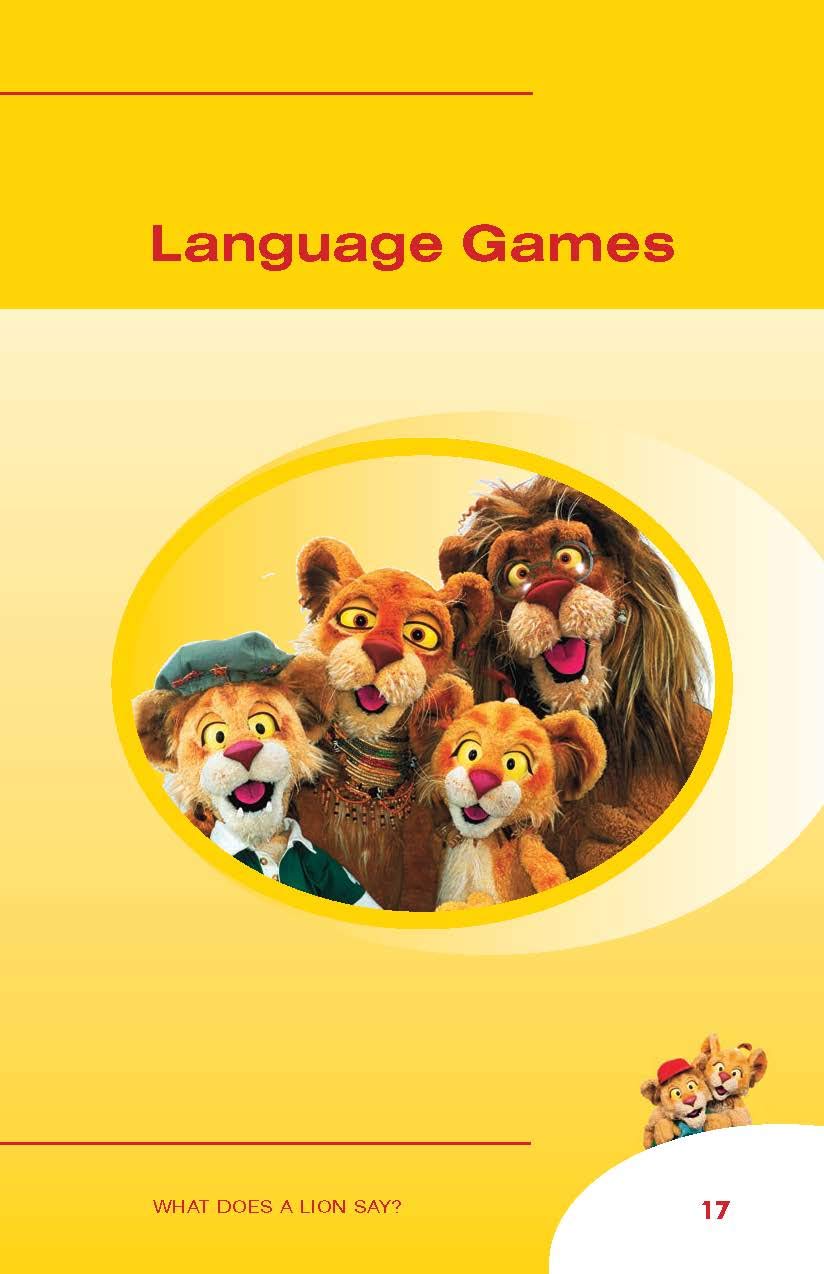 What Does a Lion Say?: Fun Language Games for Kids - Perfect for Early Learning and Family Playtime