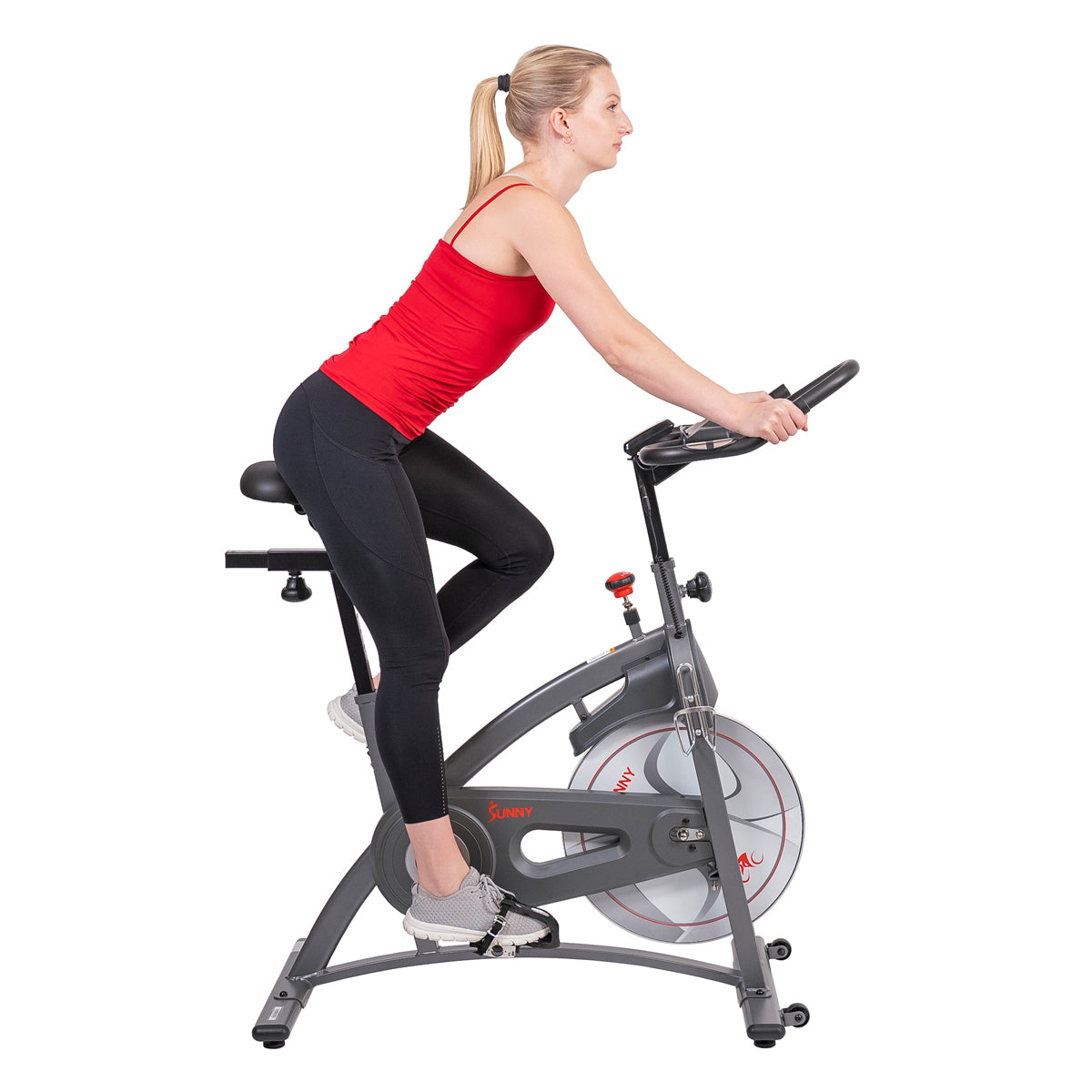 Premium Endurance Belt Drive Magnetic Indoor Exercise Bike - Quiet & Smooth Home Workout for Cardio, Weight Loss & Fitness Training
