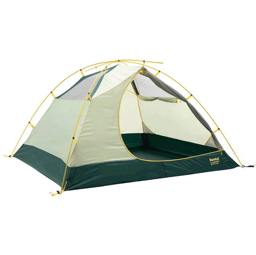 Eureka El Capitan 4+ Outfitter Tent - 4 Person Camping Tent for Outdoor Adventures, Hiking & Backpacking | Waterproof & Lightweight for Family Camping Trips