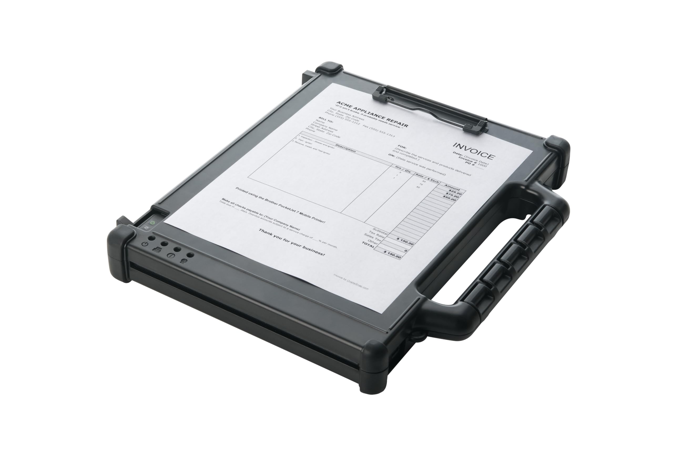 Brother Rugged Bi-fold Carrying Case for Brother Printers - Durable Protection for Office, Travel & On-the-Go Printing Needs