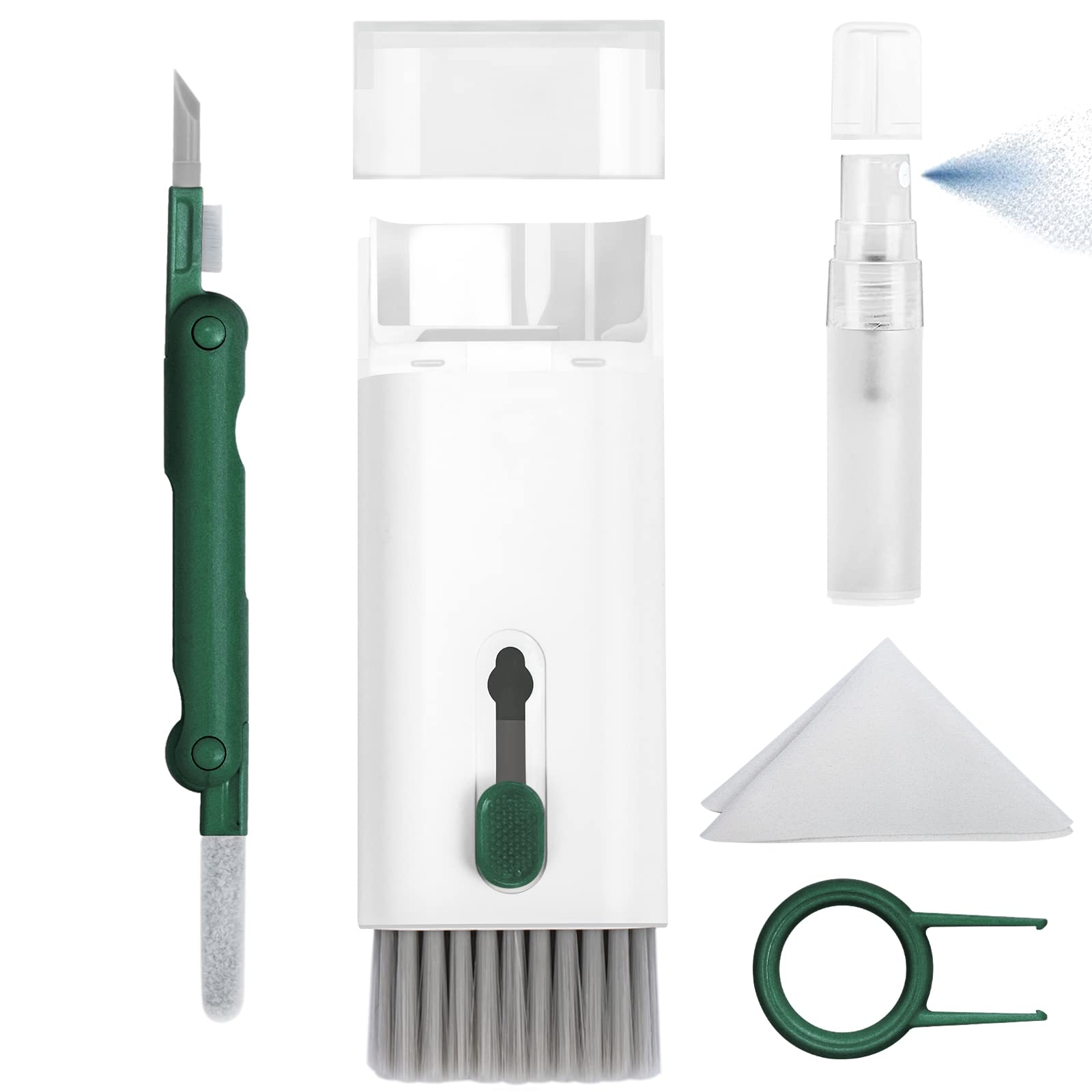 Premium Laptop Screen Cleaning Kit for Airpods Pro, MacBook, iPad & iPhone - Safe Electronic Cleaning Tools for PC, TV & Headset Screens - Perfect for Home, Office & Travel Use