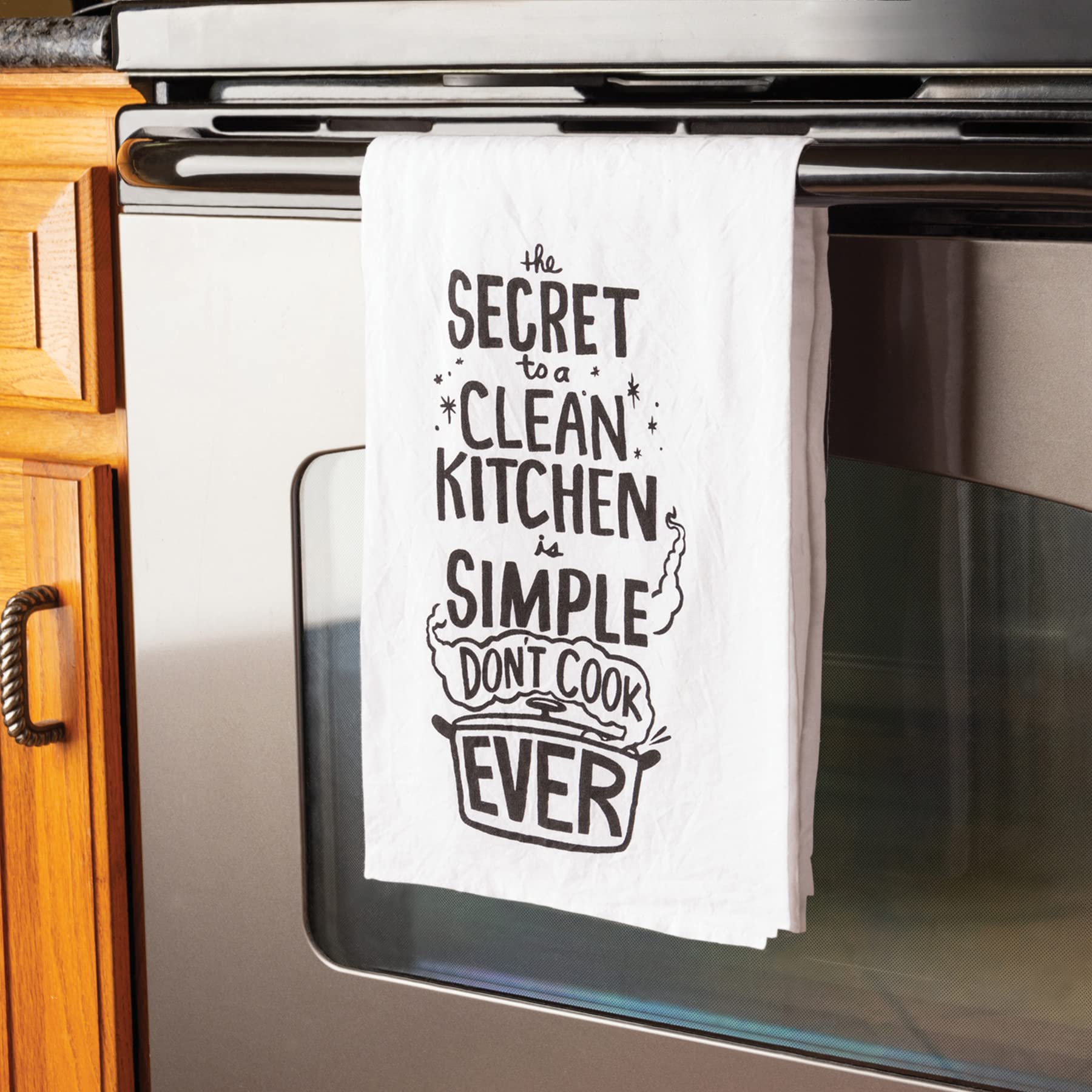 Primitives by Kathy Kitchen Towel - Simple & Decorative for Clean Kitchen