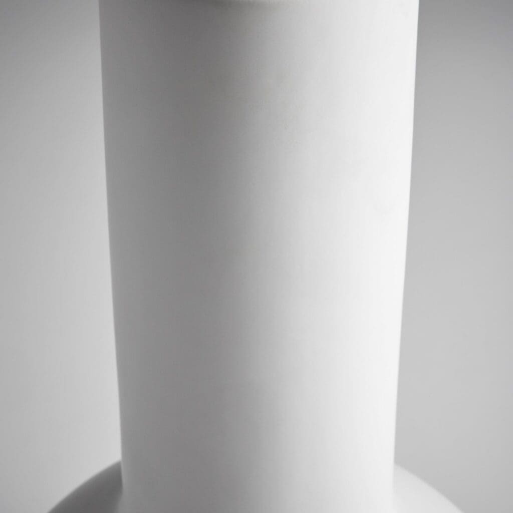 Cyan Design 10827 Purezza White Medium Vase - Elegant Home Decor for Living Room, Dining Table & Wedding Centerpieces