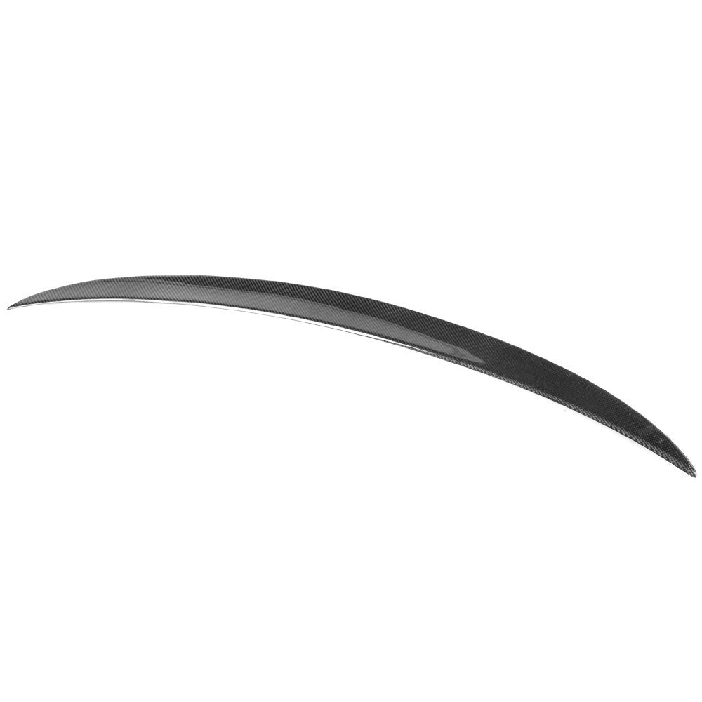 IKON MOTORSPORTS P Style Real Carbon Fiber Trunk Spoiler for 2019-2025 BMW G20 3-Series & 2021-2025 BMW G80 M3 - High Performance Rear Boot Lid Wing - Perfect for Car Enthusiasts & Street Racing