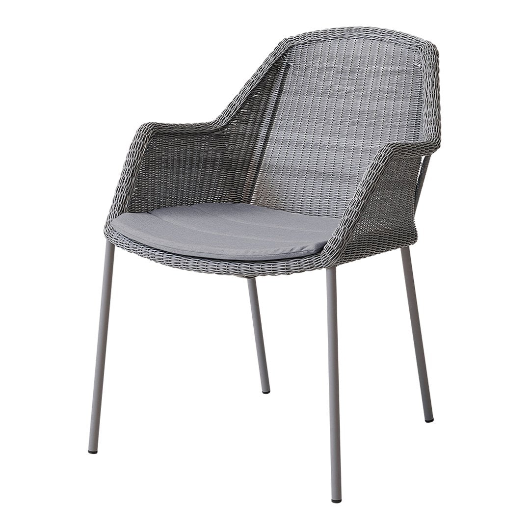 Breeze Outdoor Dining Chair - 4 Legs Patio Furniture for Garden, Backyard, and Poolside Relaxation