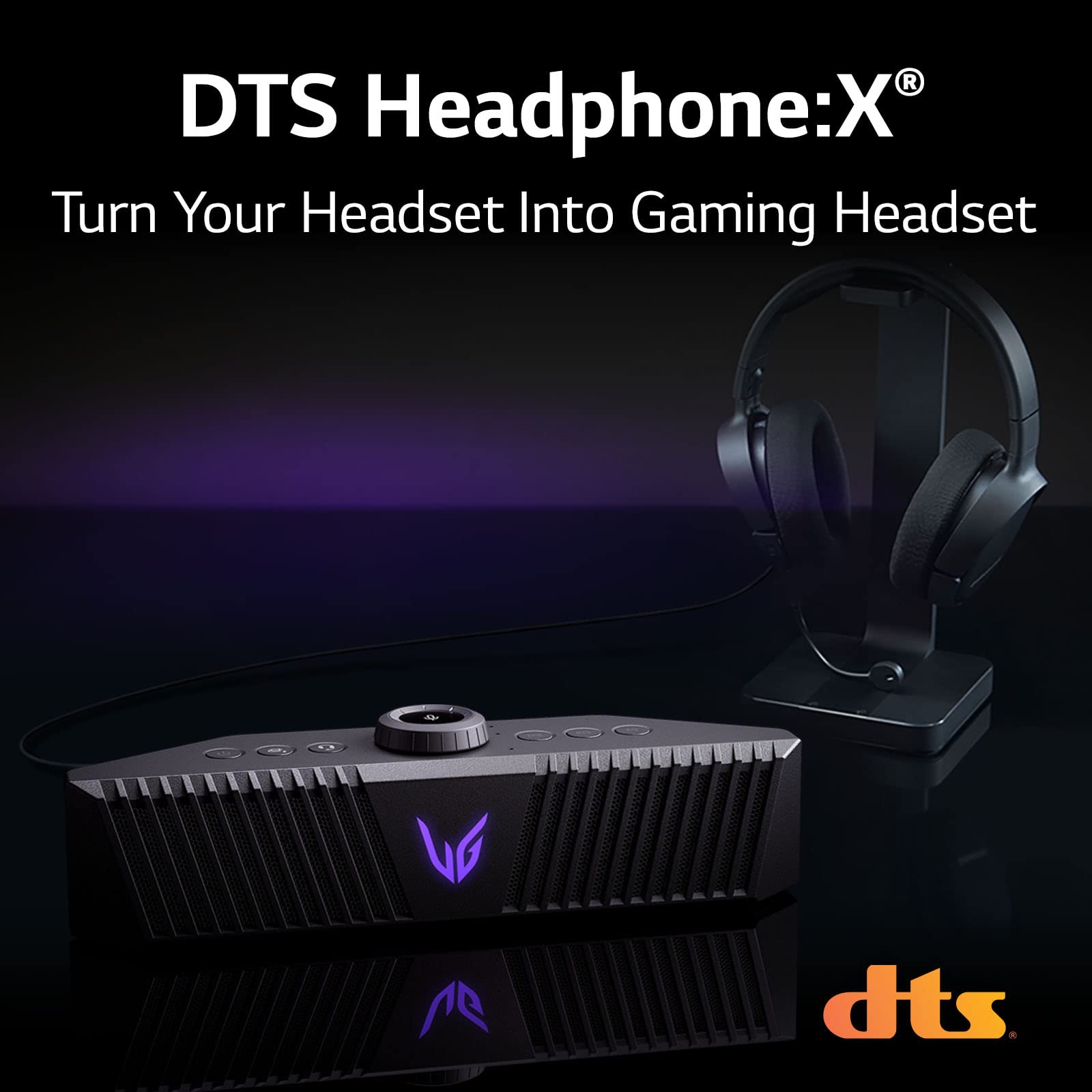 LG Ultragear GP3 Portable Gaming Speaker - Wireless Bluetooth Speaker with DTS Headphone:X, 6-Hour Battery Life, USB-C Charging for PC, PS5, Xbox Gaming & Home Entertainment