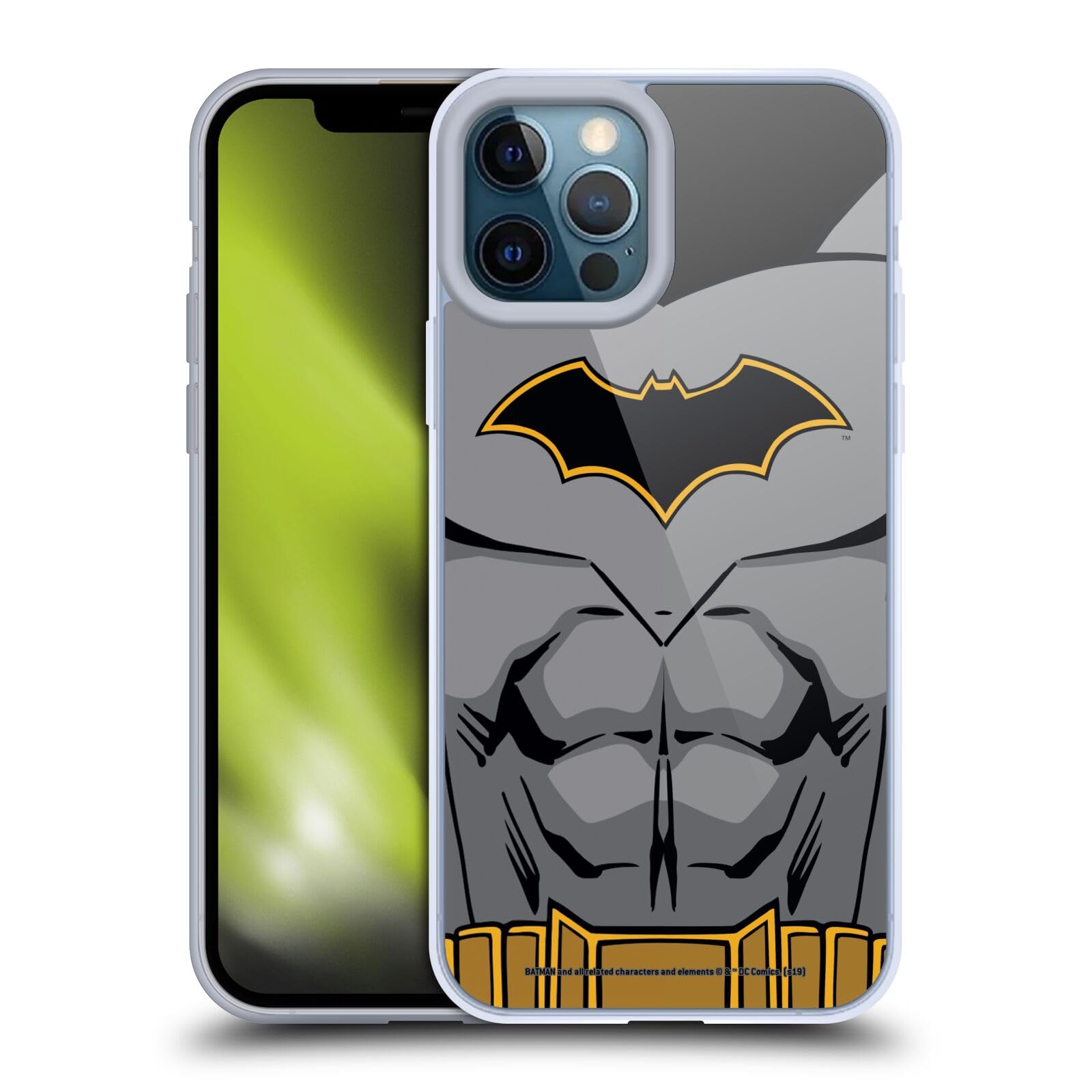 Batman DC Comics Rebirth iPhone 12 Pro Max Case | Officially Licensed Soft Gel Cover by Head Case Designs | Perfect for Everyday Use & Comic Conventions